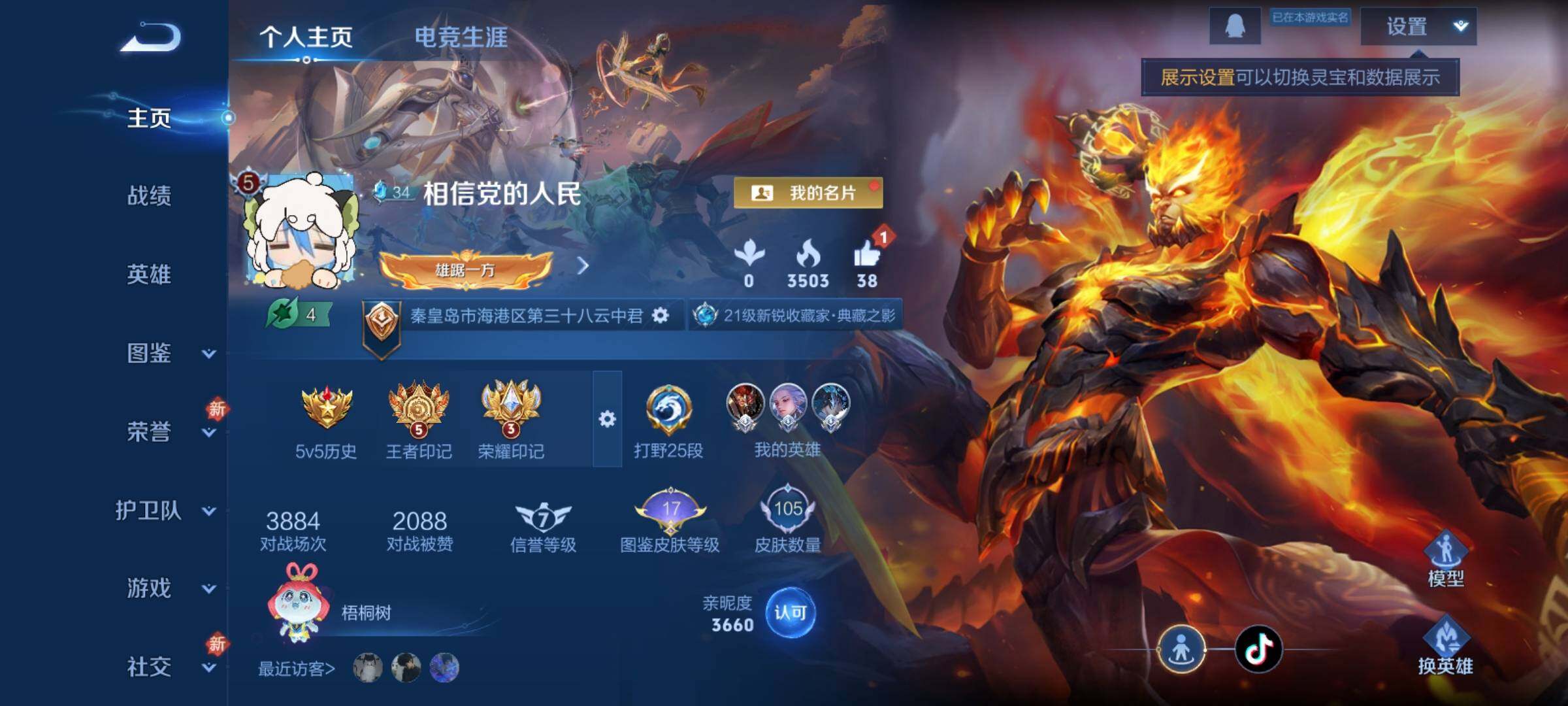 WZCMY4176020王者荣耀账号详情图2