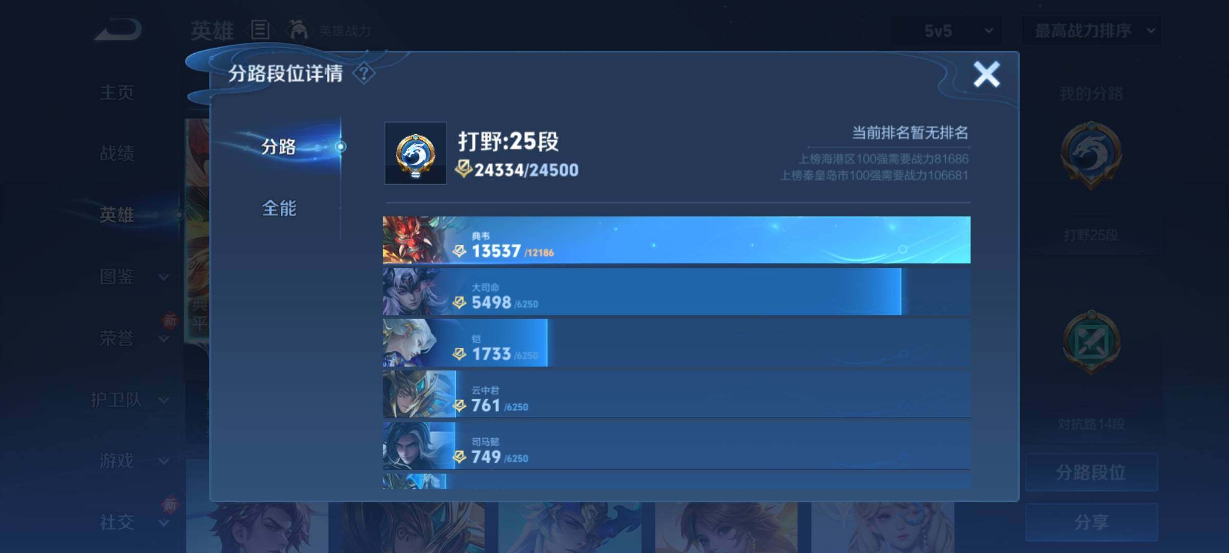 WZCMY4176020王者荣耀账号详情图4