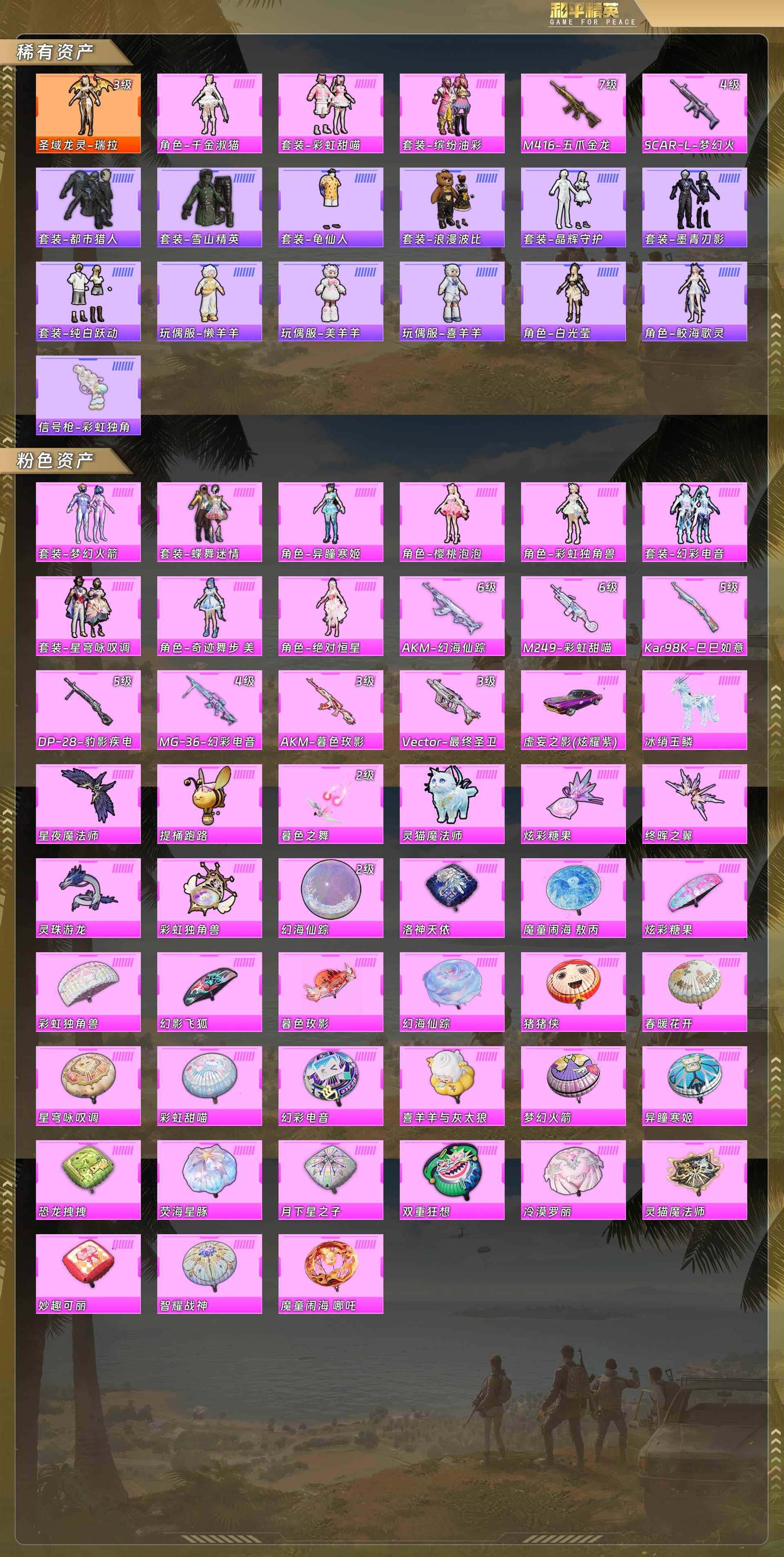 HPCMW4111112和平精英账号详情图4