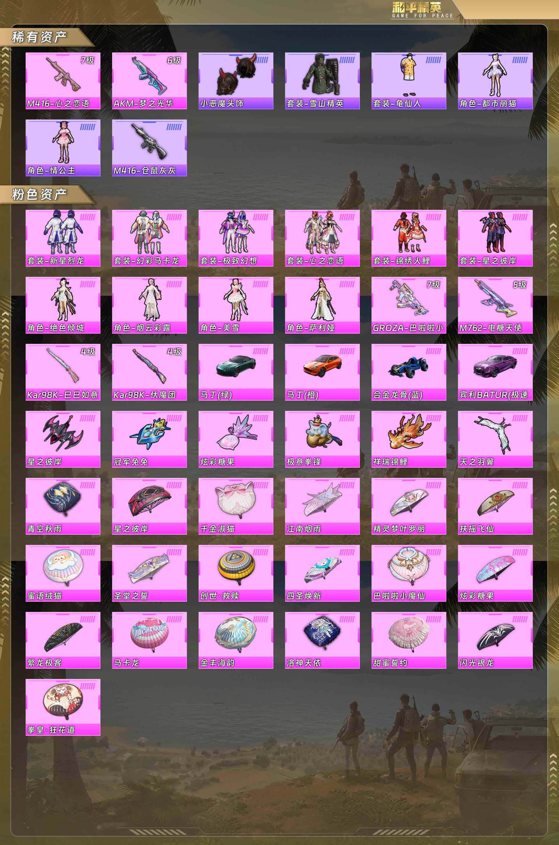 HPCMW4113546和平精英账号详情图4