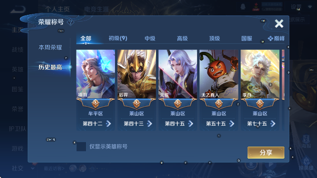 WZCMW4182548王者荣耀账号详情图13