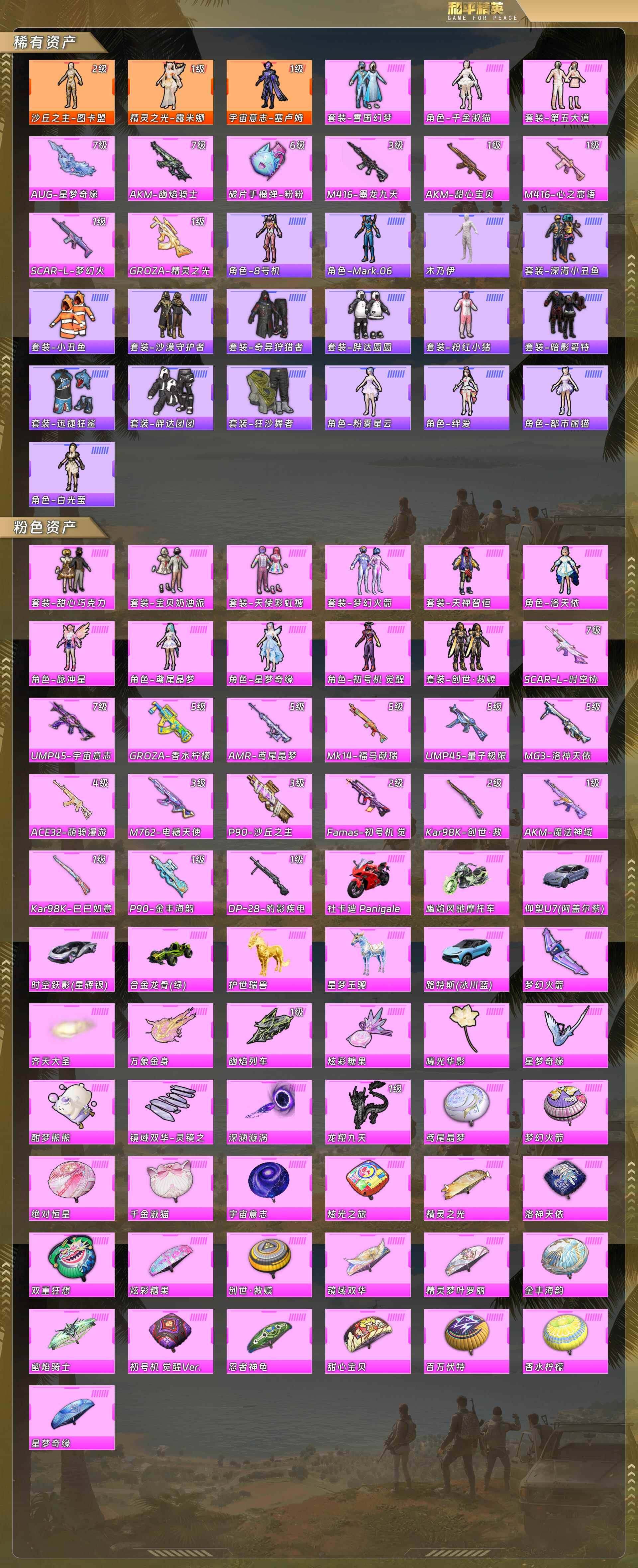 HPCMW4111554和平精英账号详情图5