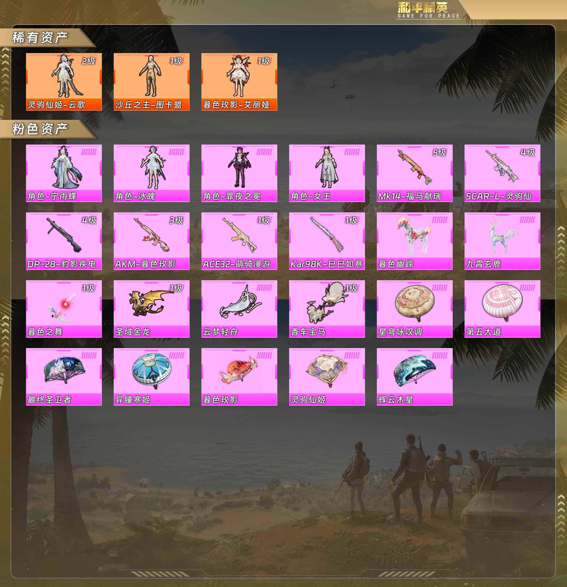 HPQM4143743和平精英账号详情图6