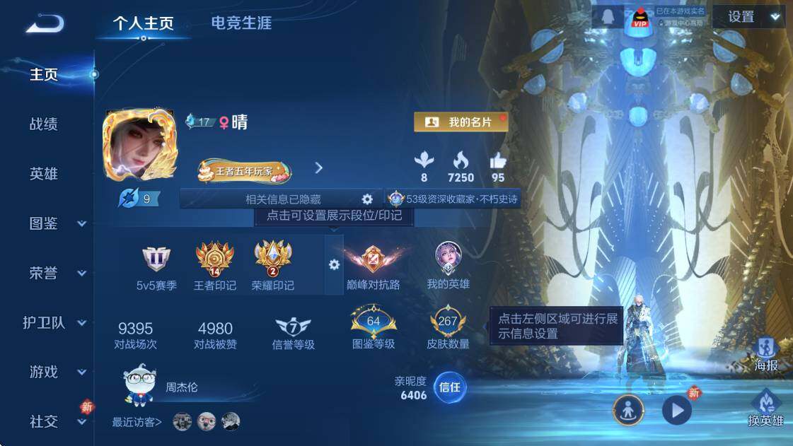 WZCMW4172950王者荣耀账号详情图8