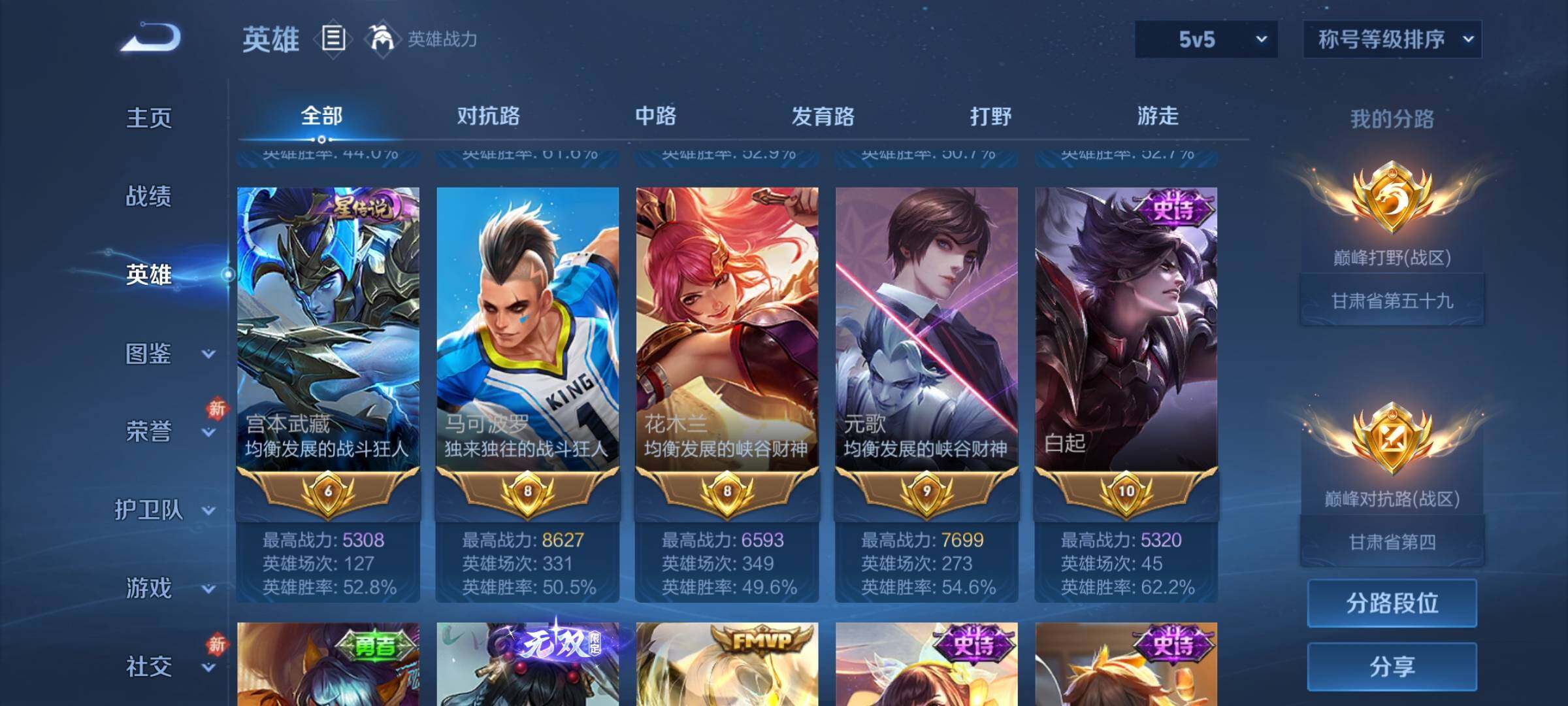 WZCMW4176699王者荣耀账号详情图5