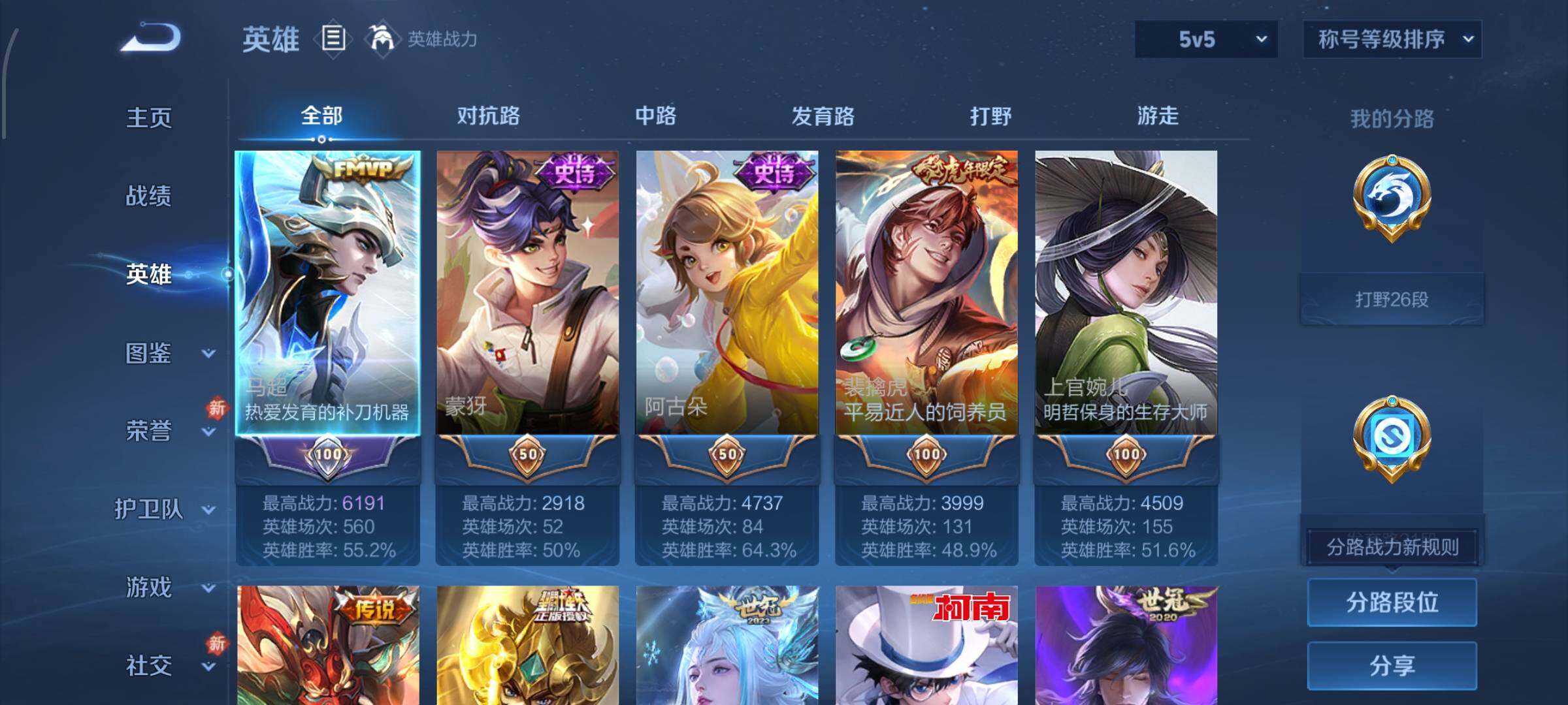 WZCMW4177444王者荣耀账号详情图3