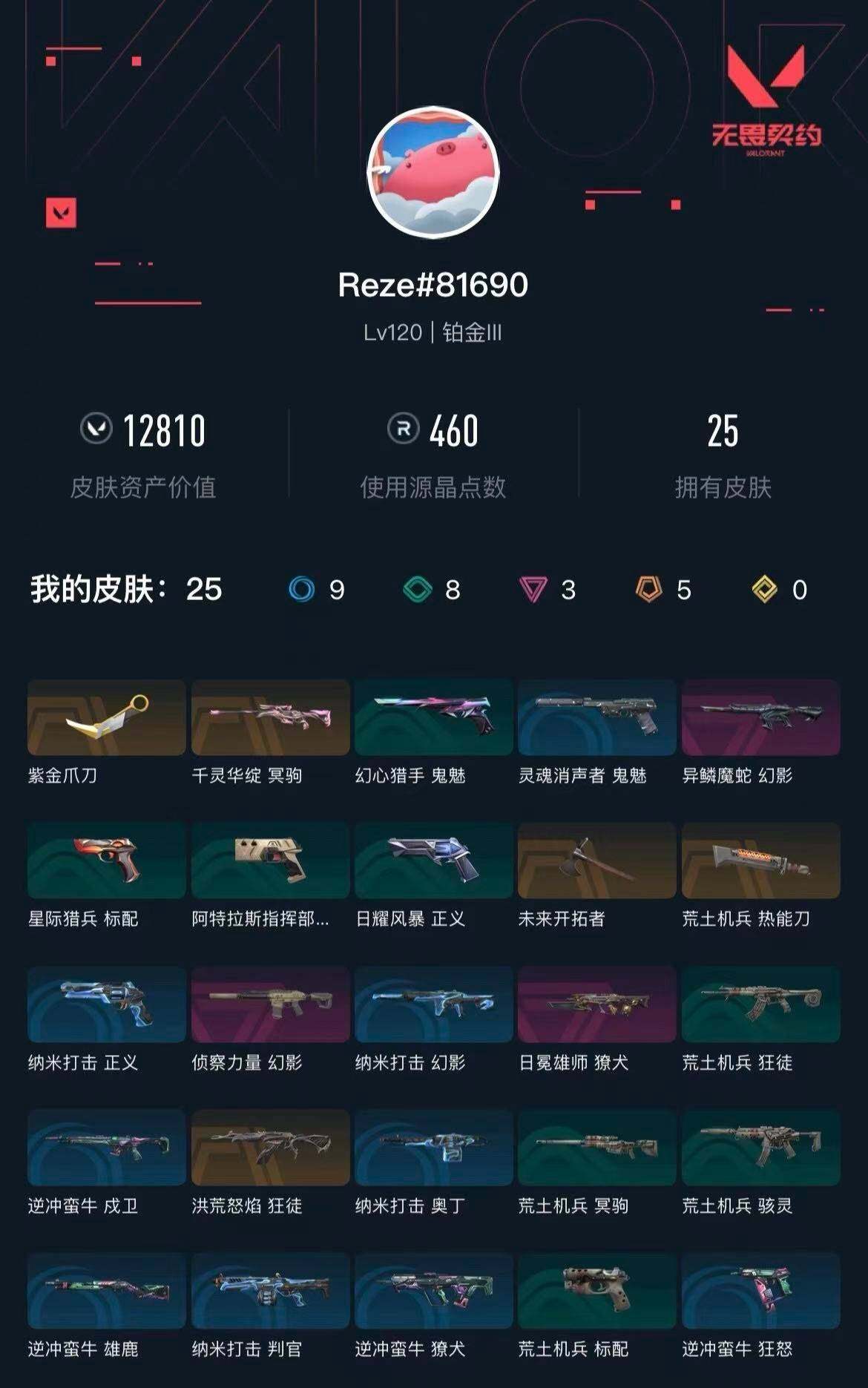 WWQXL414544无畏契约账号详情图4