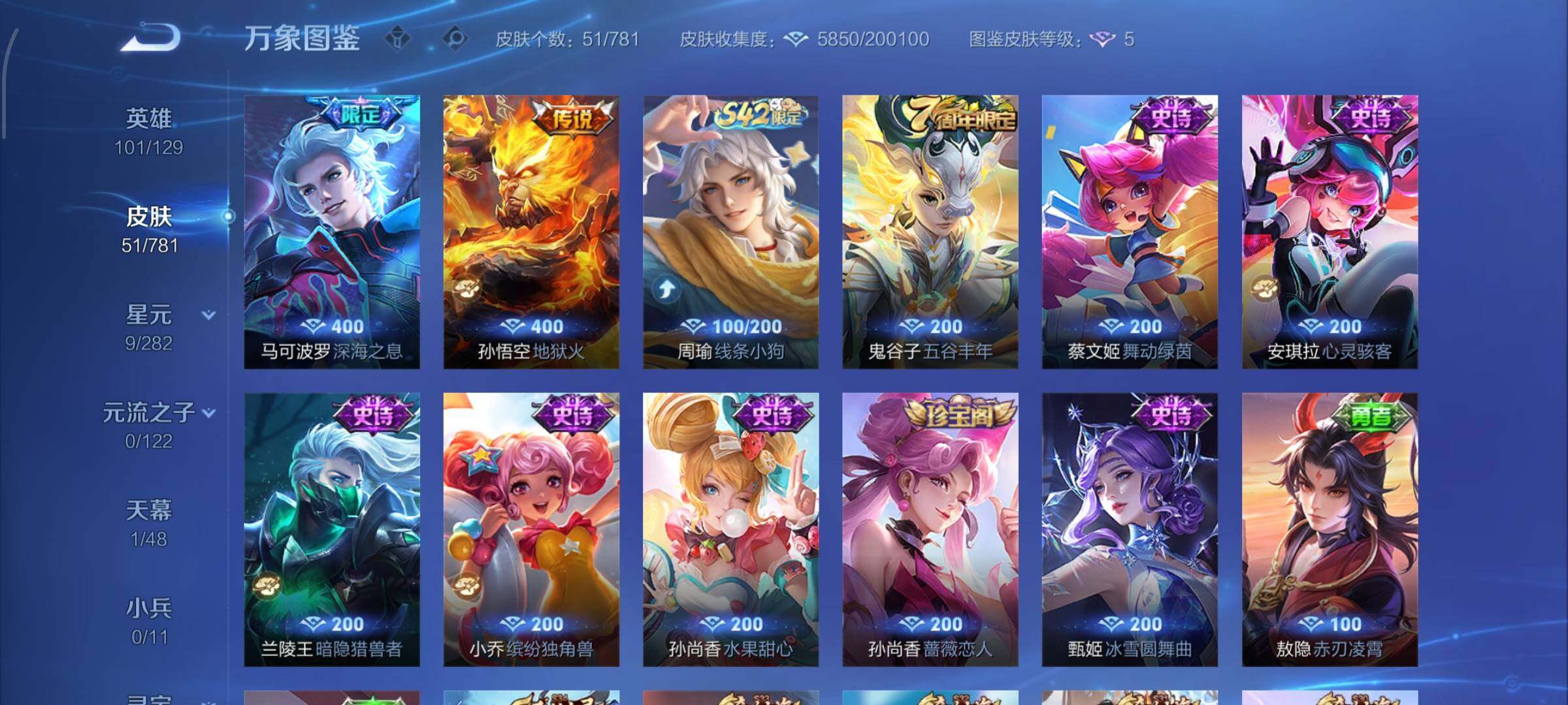 WZCMW4177440王者荣耀账号详情图6