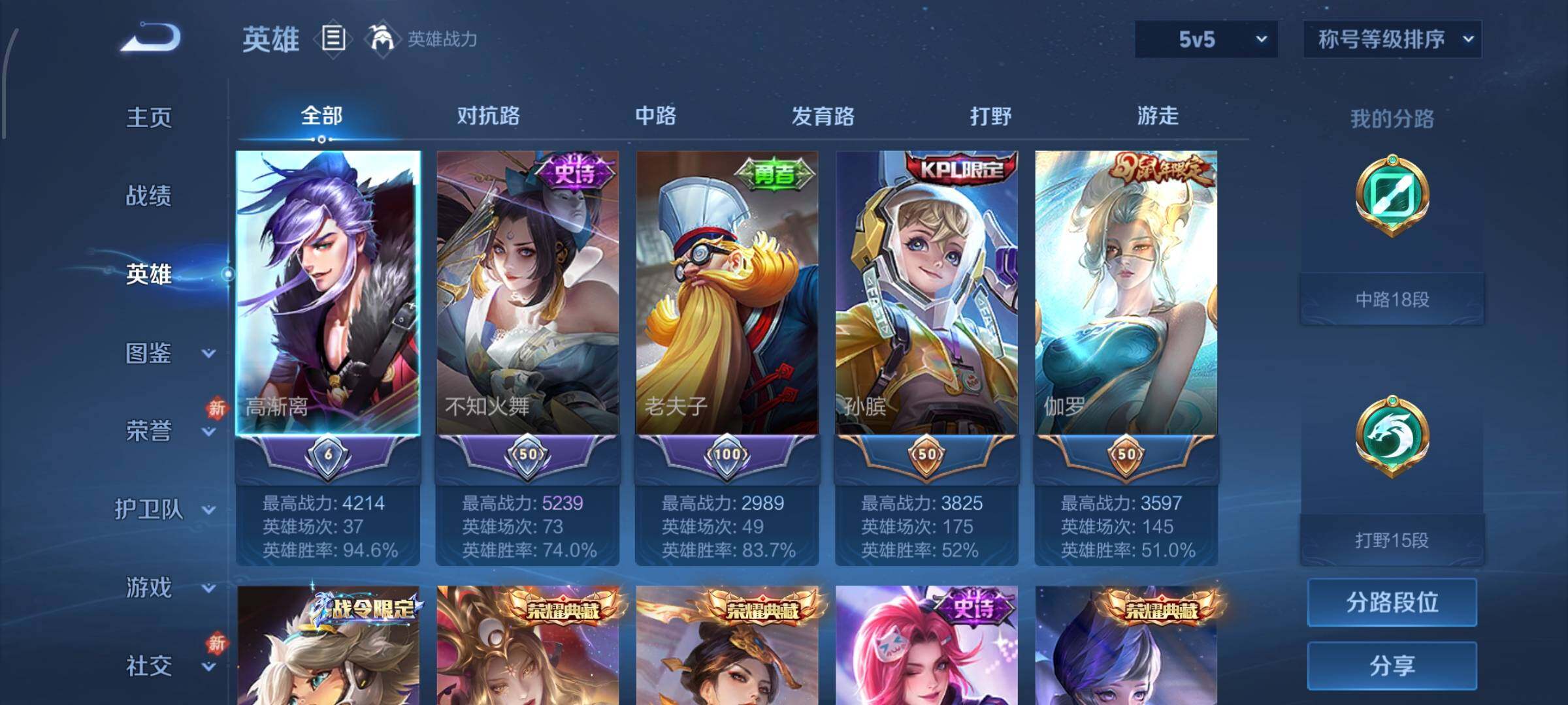 WZCMW4176538王者荣耀账号详情图3