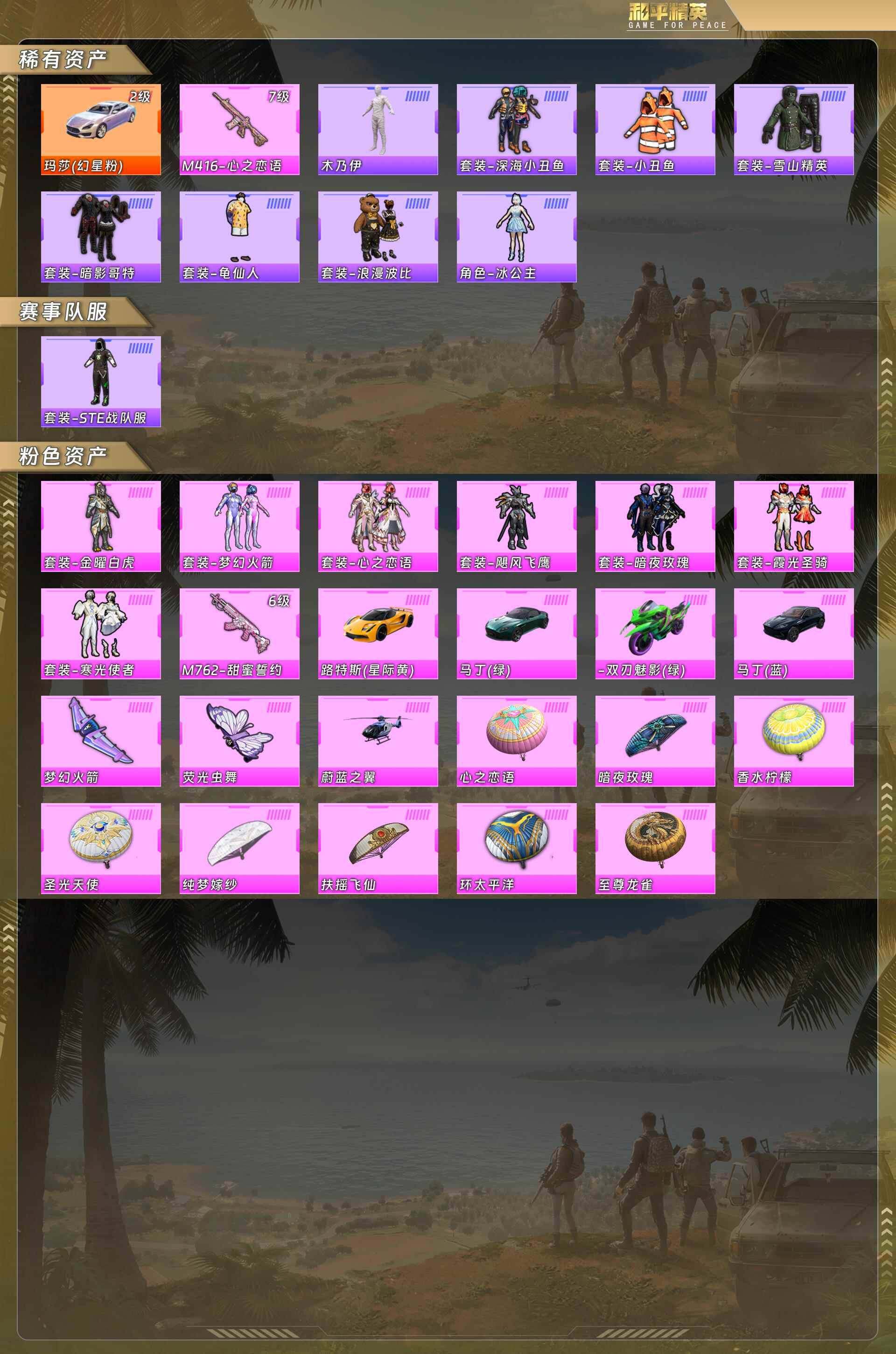 HPCMW4112528和平精英账号详情图4