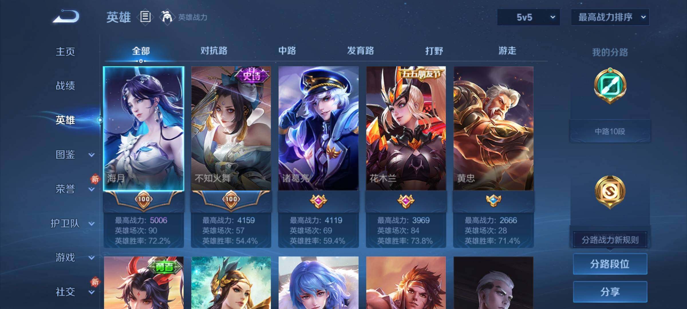 WZCMY4176786王者荣耀账号详情图3 WZCMY4176786王者荣耀账号详情图3