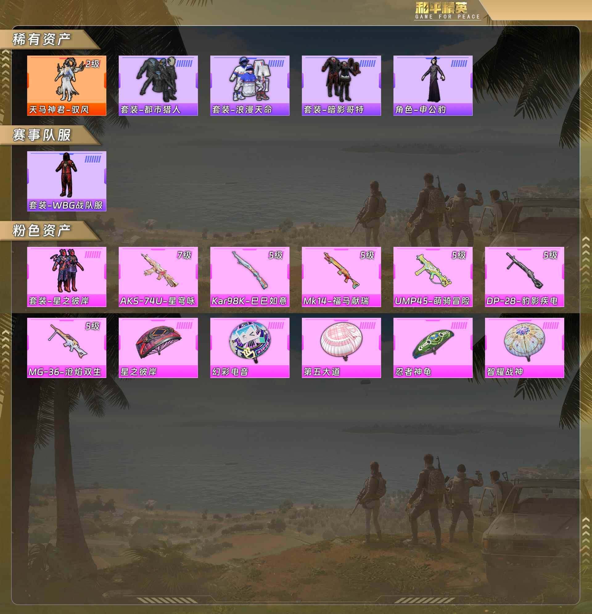 HPQM4107683和平精英账号详情图5