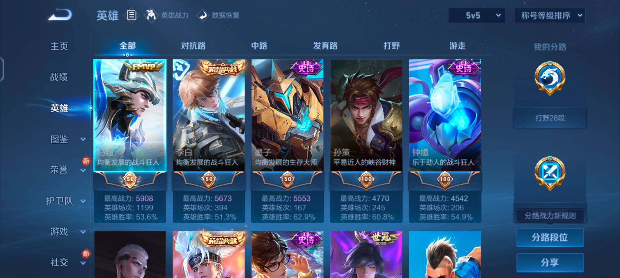 WZCMW4177471王者荣耀账号详情图3