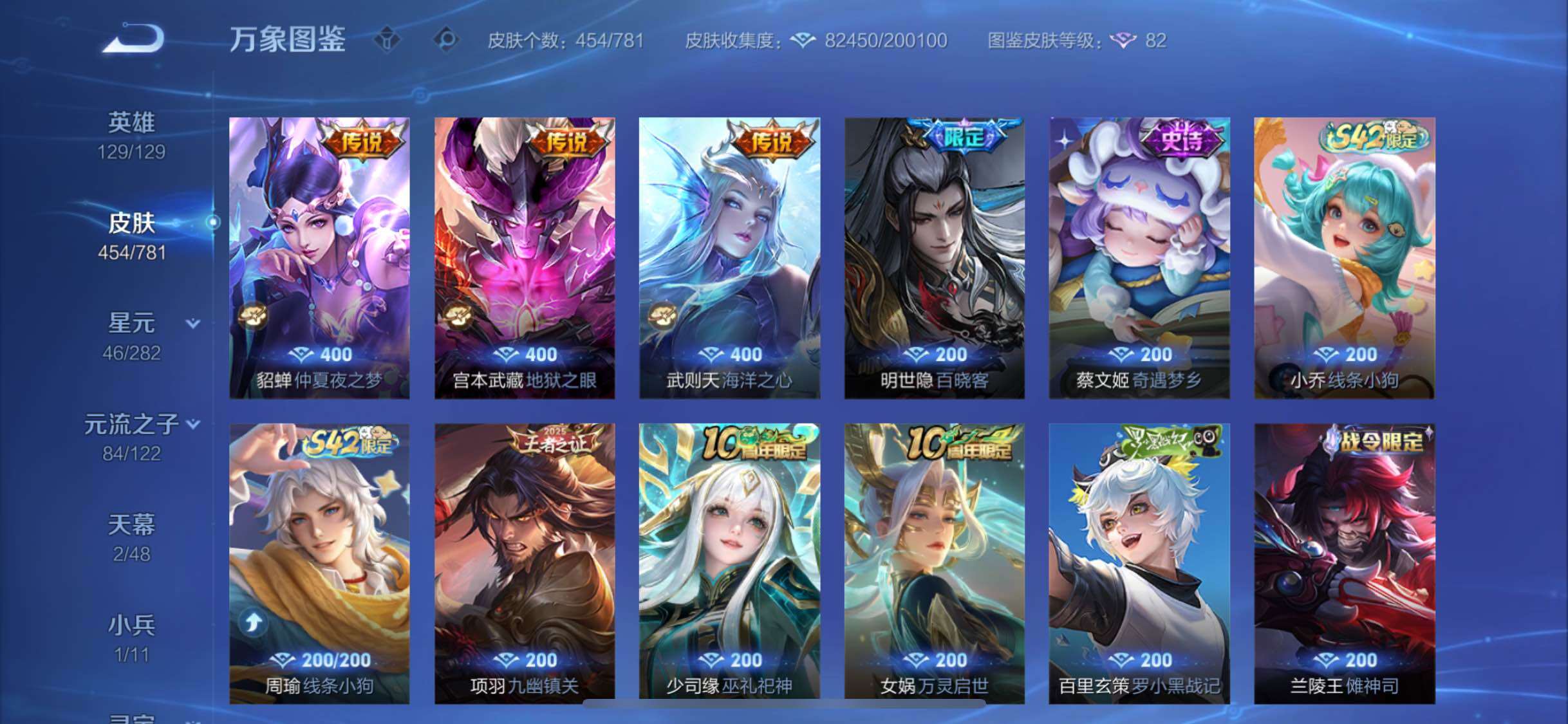 WZLX4224518王者荣耀账号详情图12