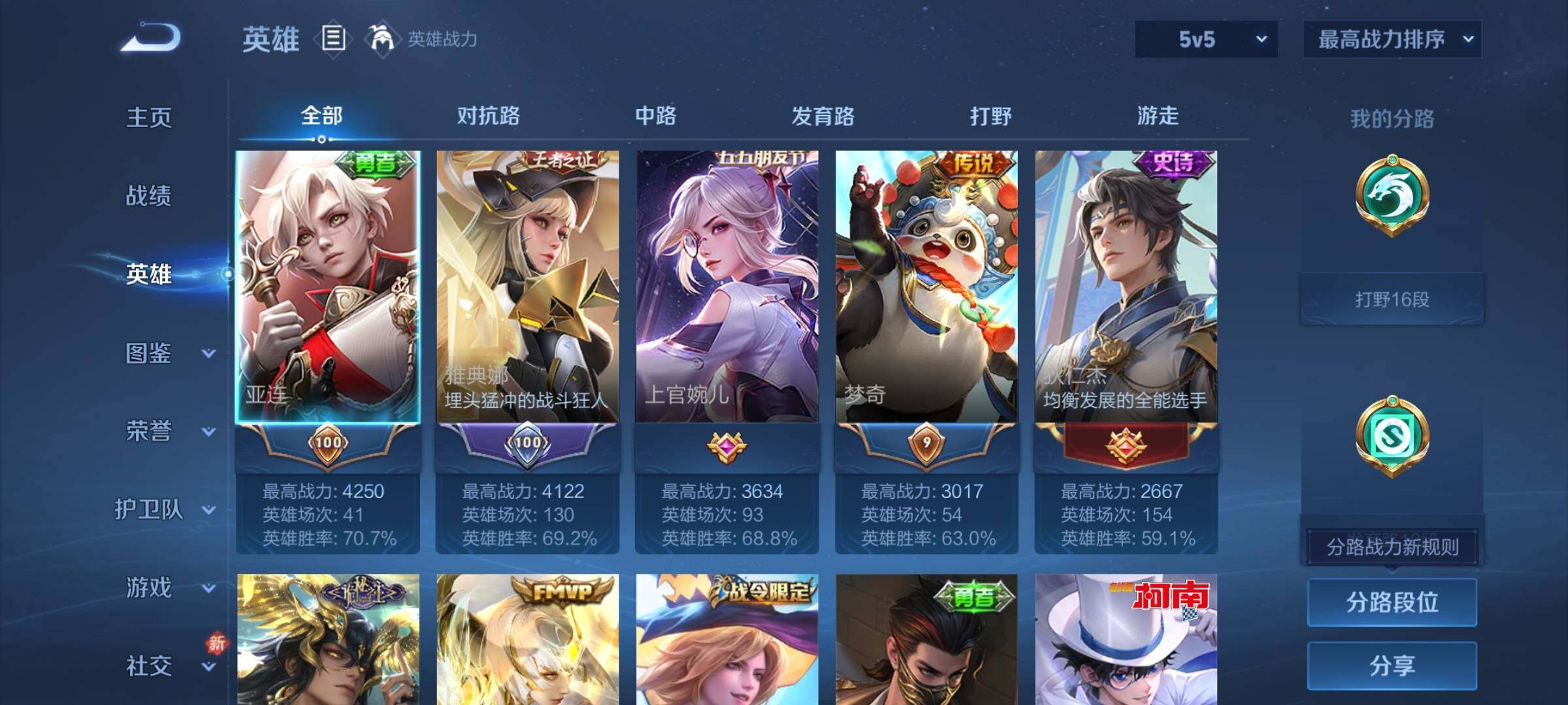 WZQM4193770王者荣耀账号详情图5