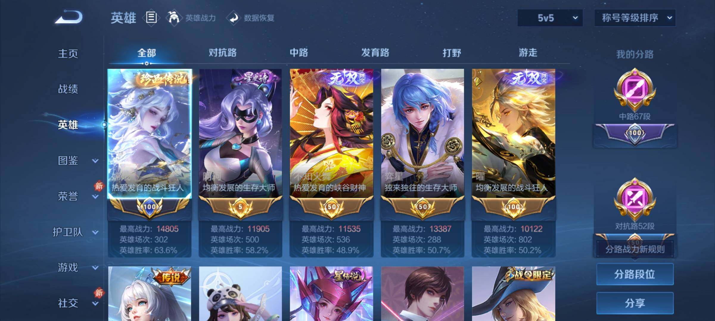 WZCMY4182570王者荣耀账号详情图3