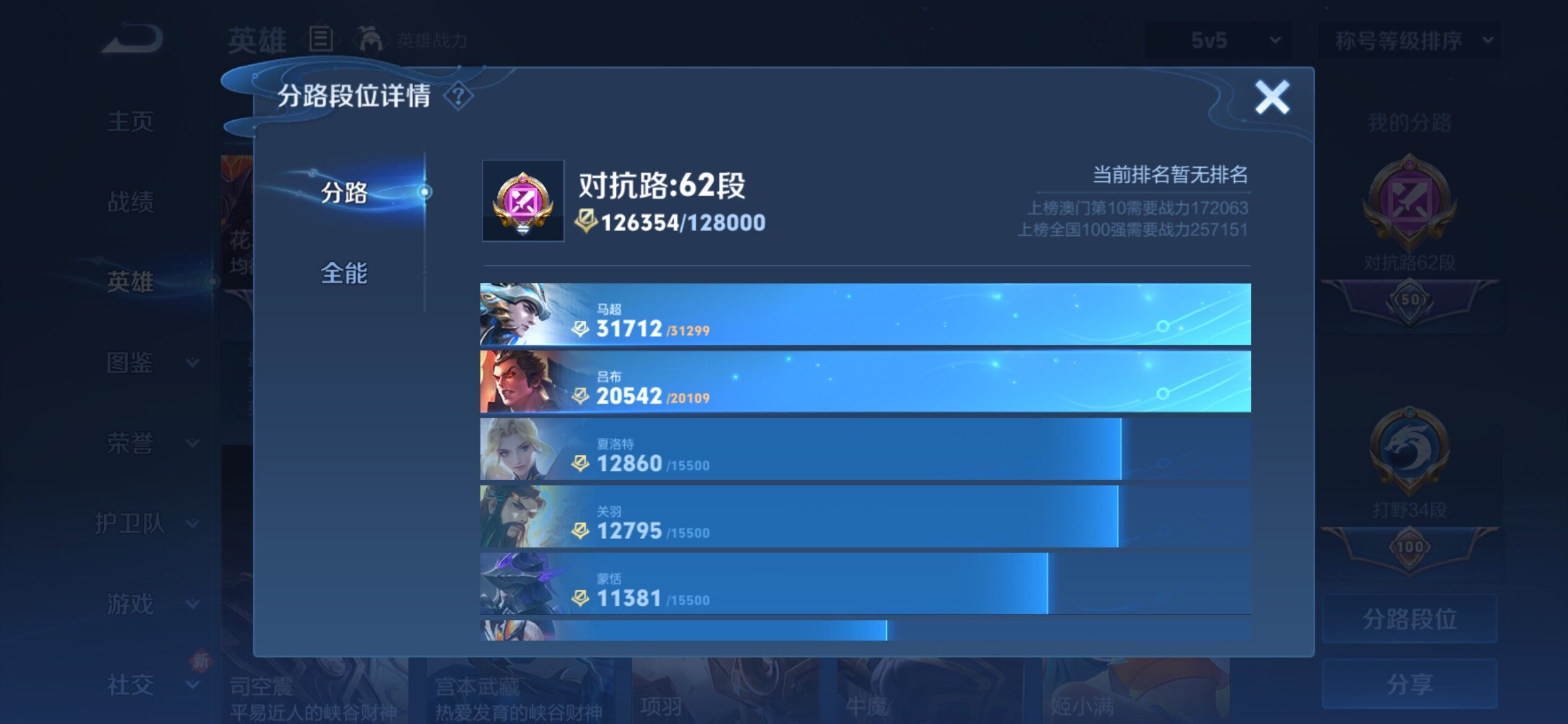 WZCMY4182357王者荣耀账号详情图6