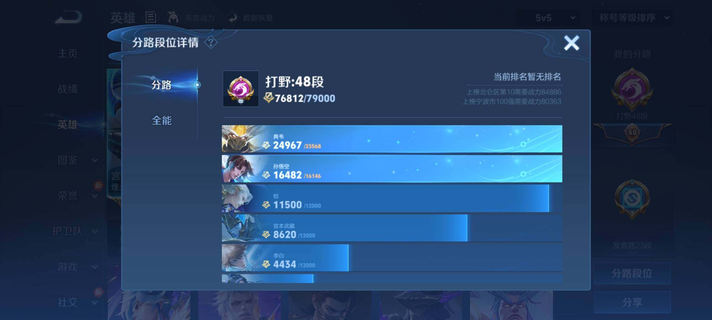 WZCMY4189707王者荣耀账号详情图4