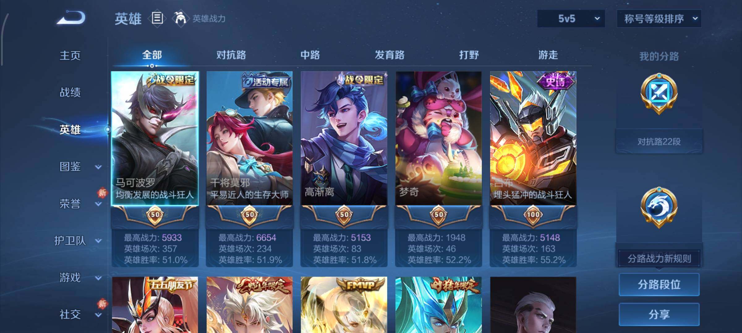 WZCMW4179909王者荣耀账号详情图3