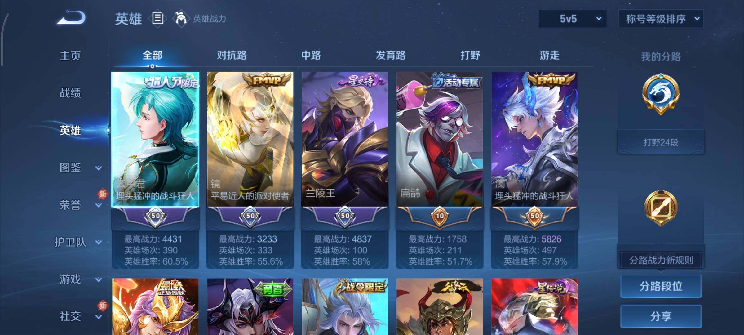 WZCMW4179903王者荣耀账号详情图3 WZCMW4179903王者荣耀账号详情图3