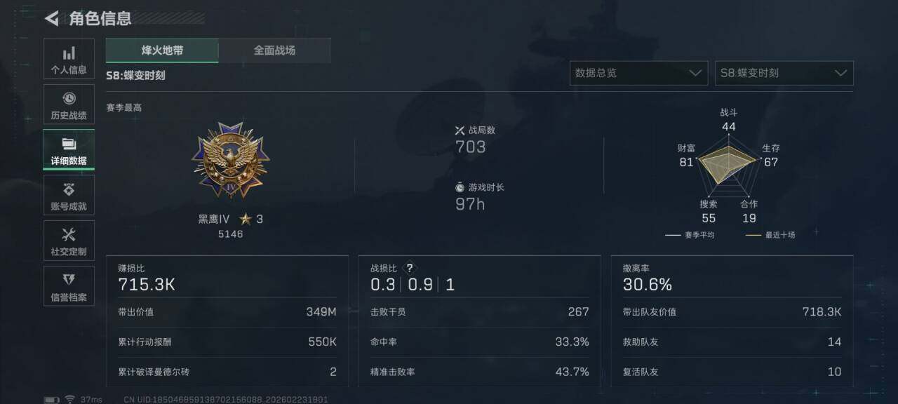 SJZEY450800三角洲行动账号详情图10