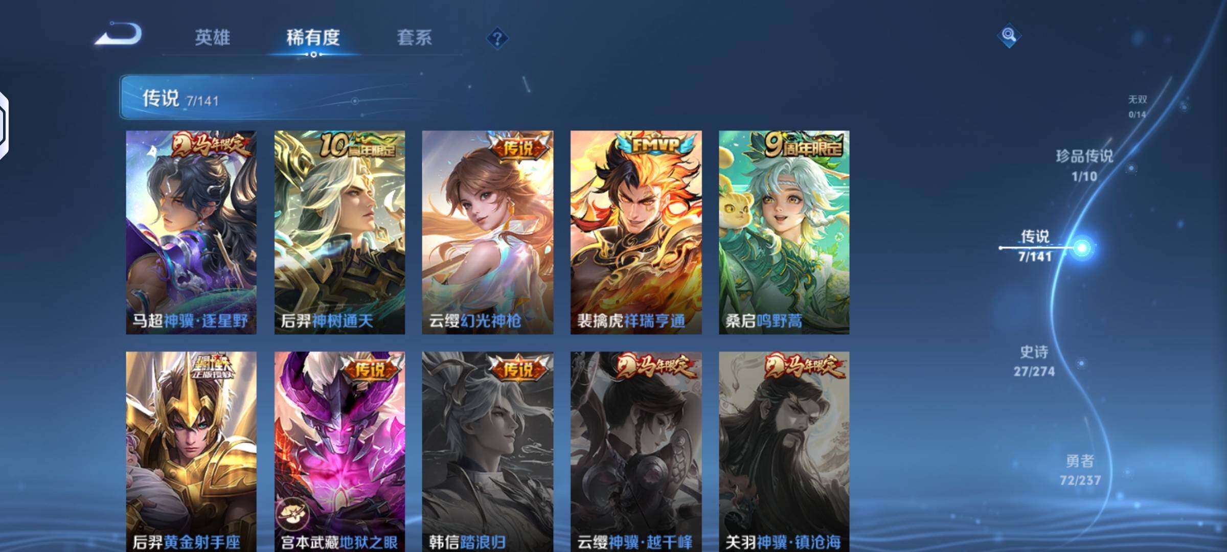 WZLX4243913王者荣耀账号详情图5