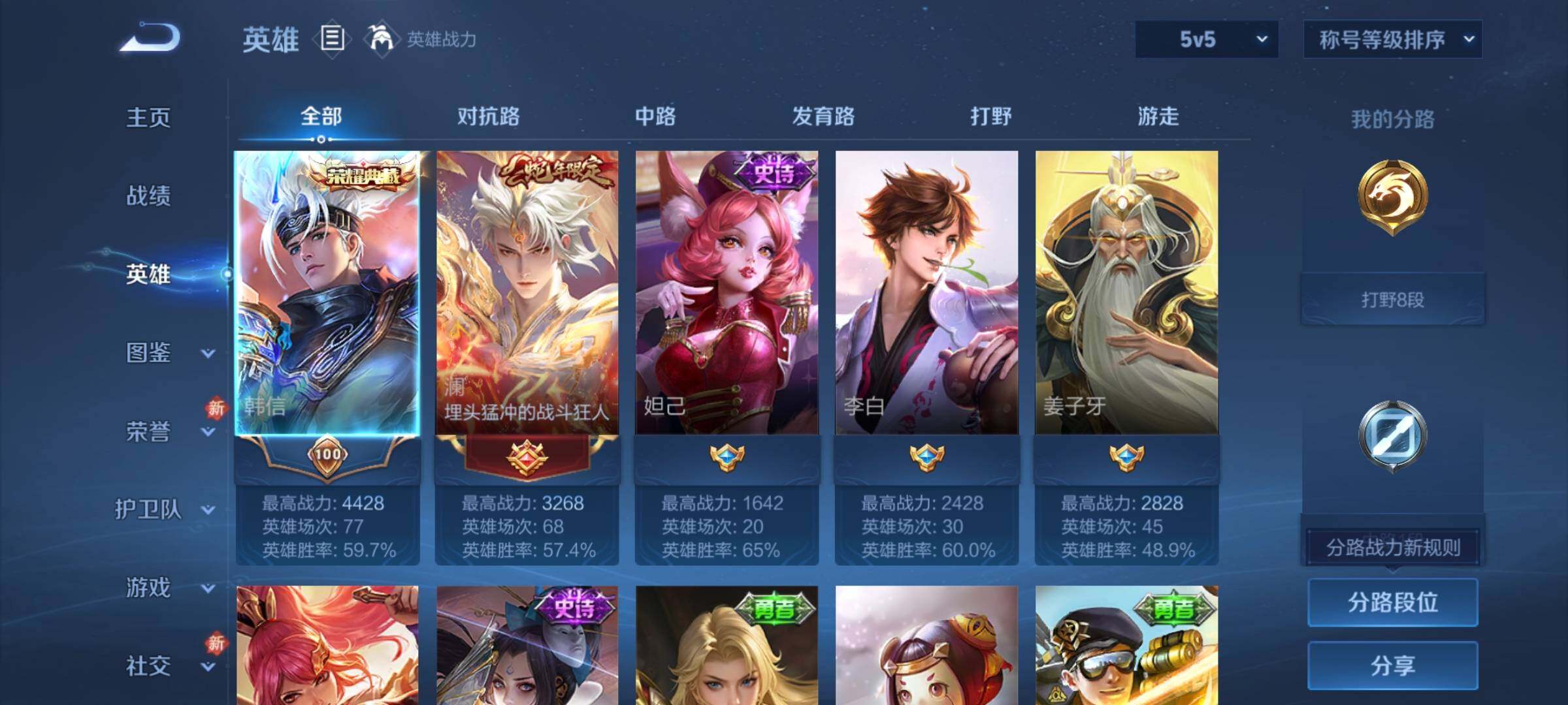 WZCMW4186788王者荣耀账号详情图3