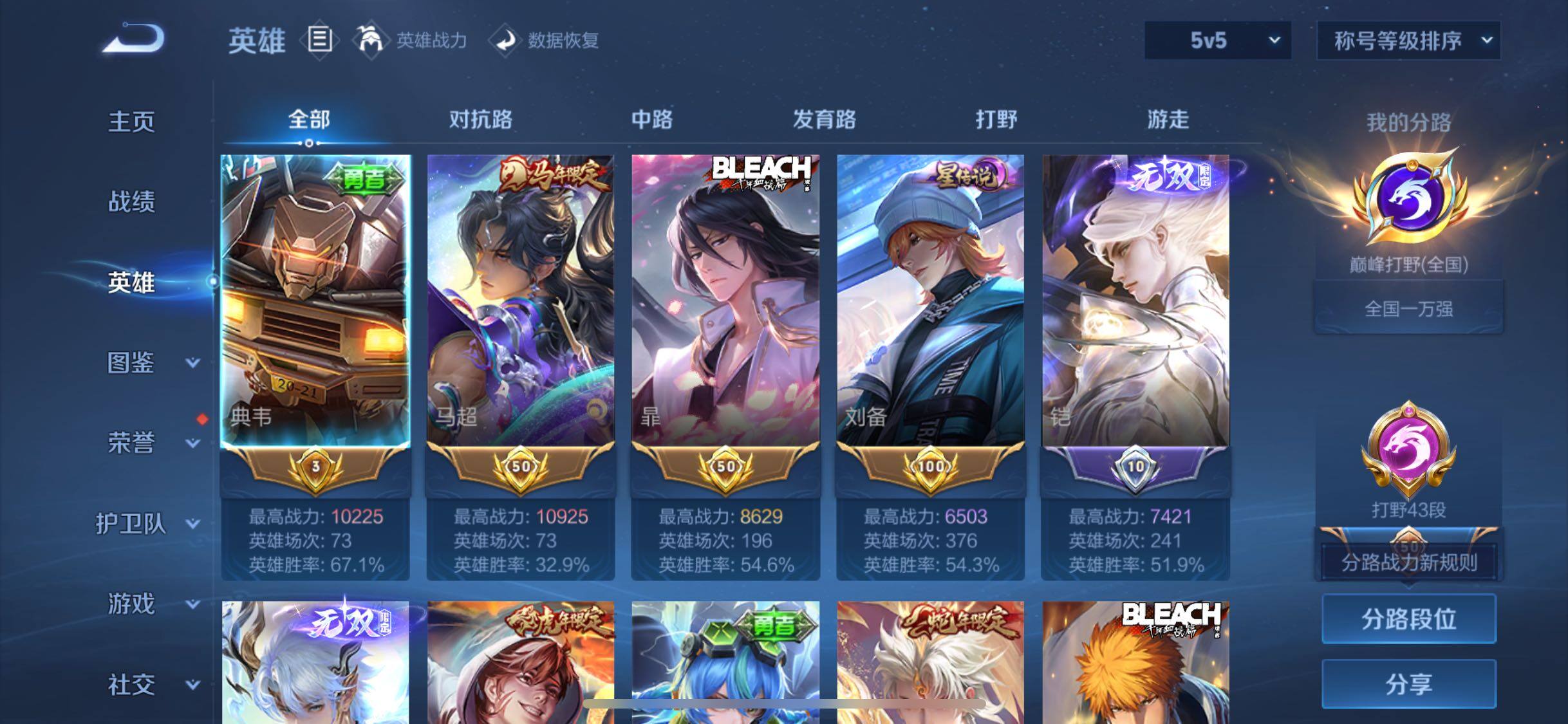 WZCMW4187533王者荣耀账号详情图3