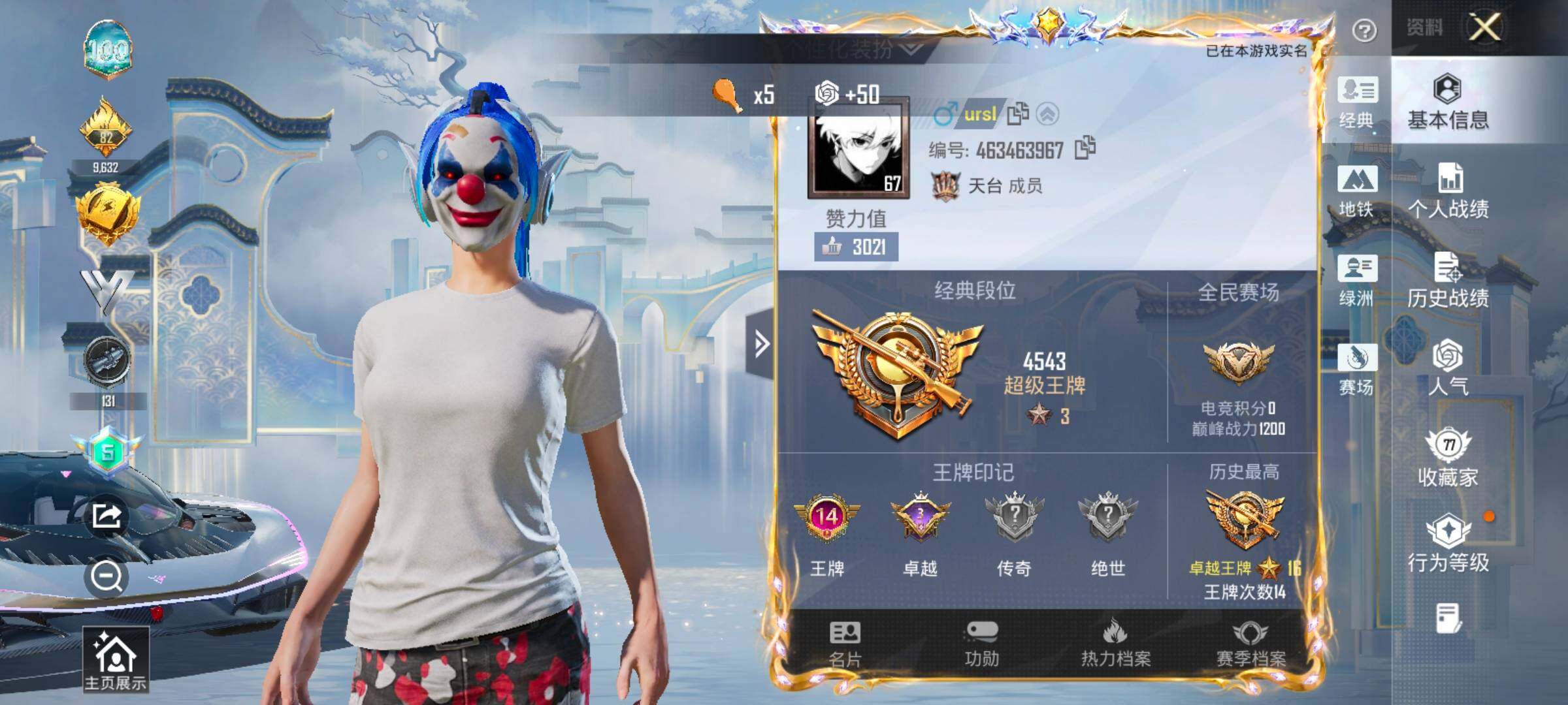 HPCMW4103221和平精英账号详情图2