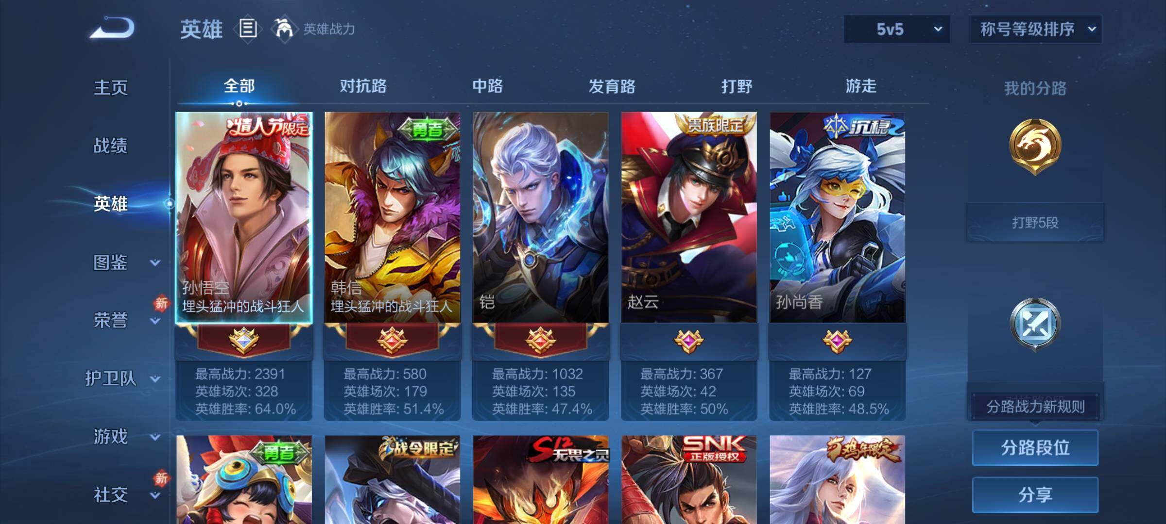 WZCMW4189534王者荣耀账号详情图3