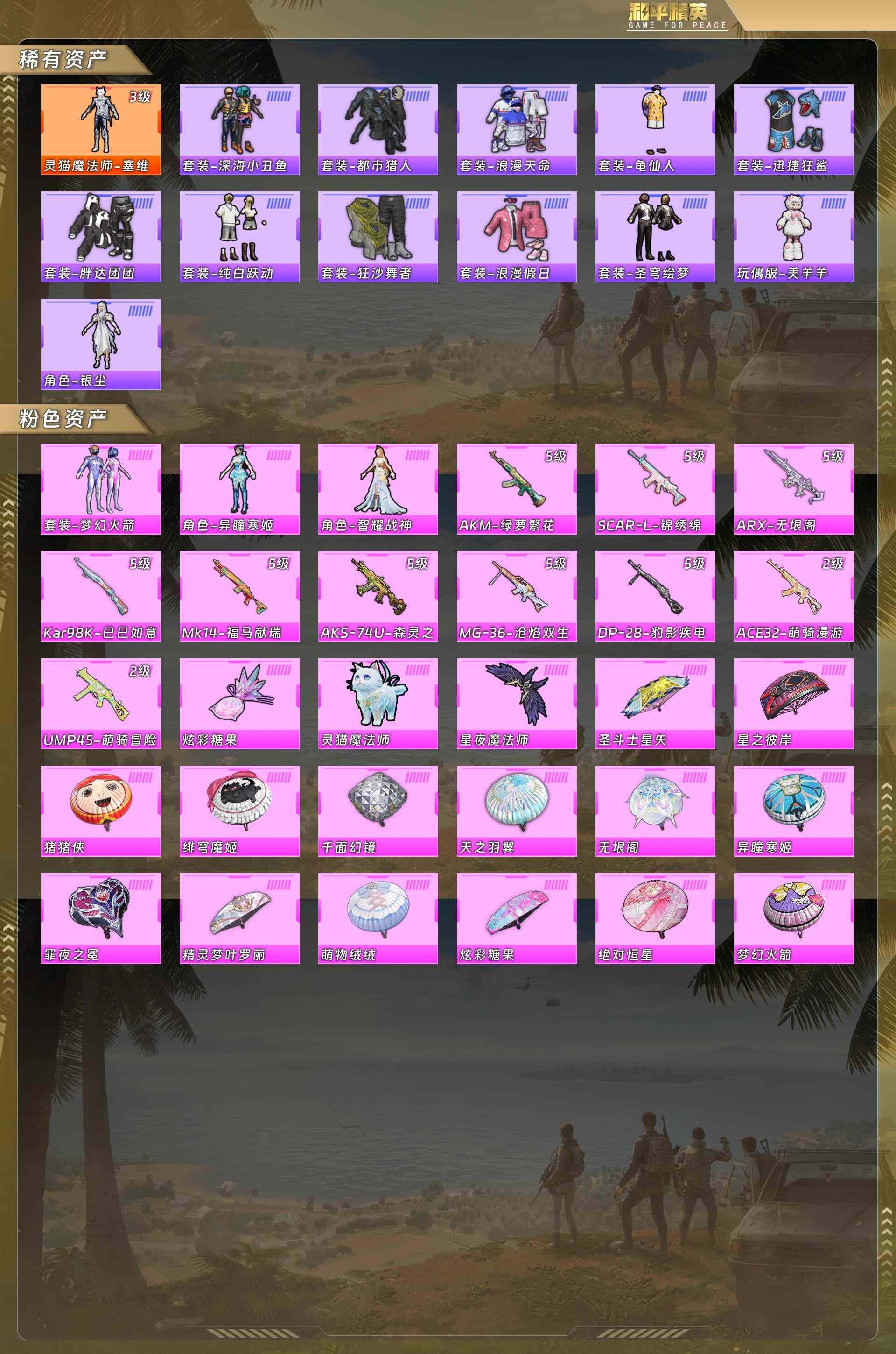 HPQM4110695和平精英账号详情图6