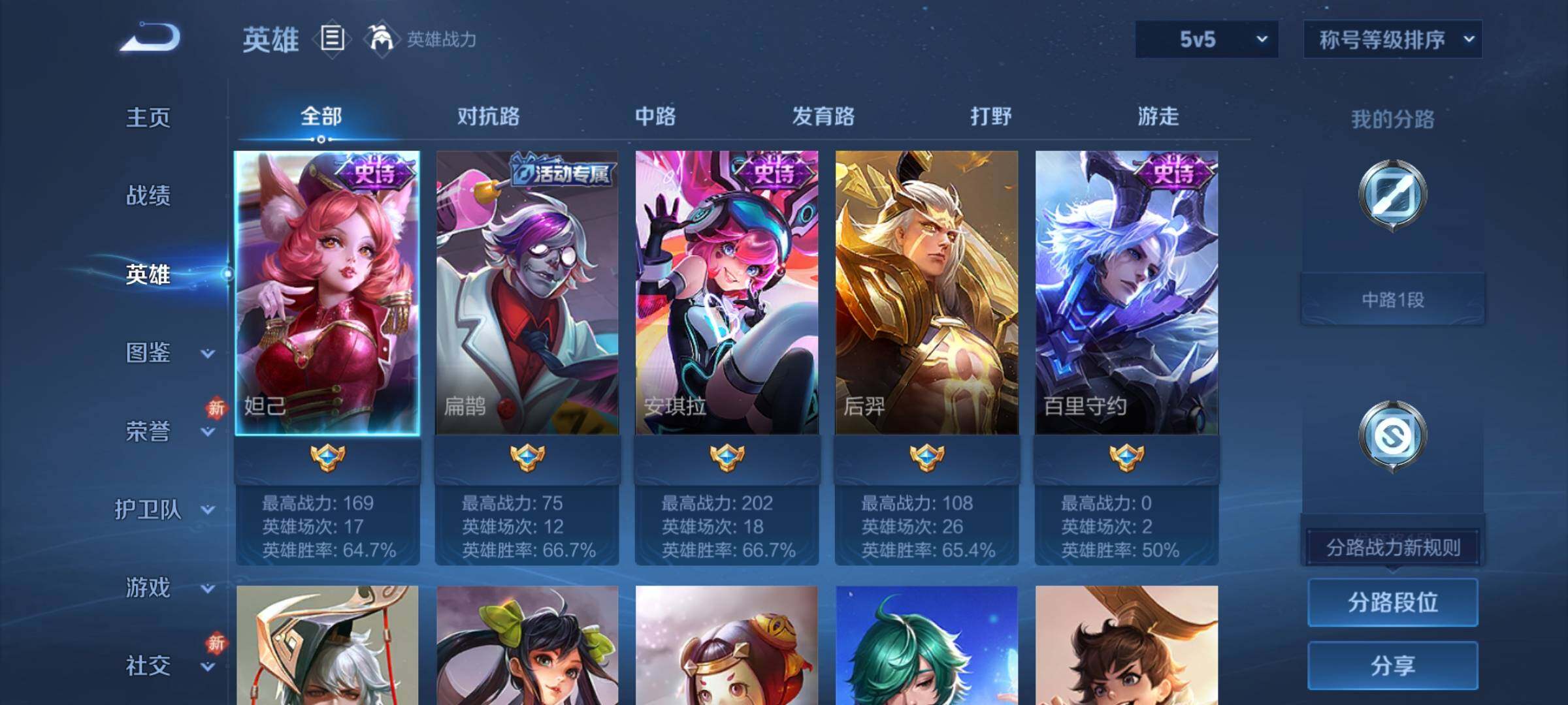 WZCMY4186029王者荣耀账号详情图3