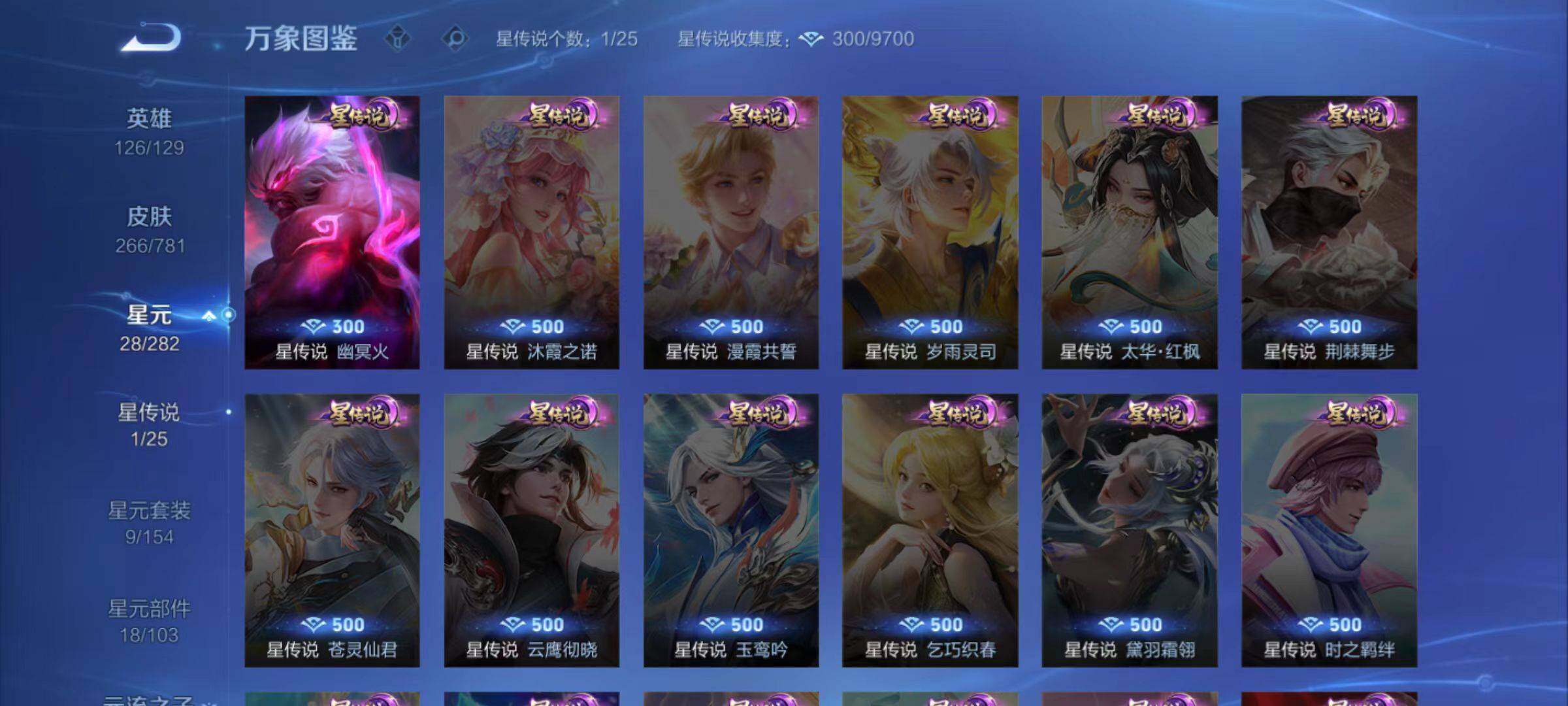 WZLX4192500王者荣耀账号详情图4