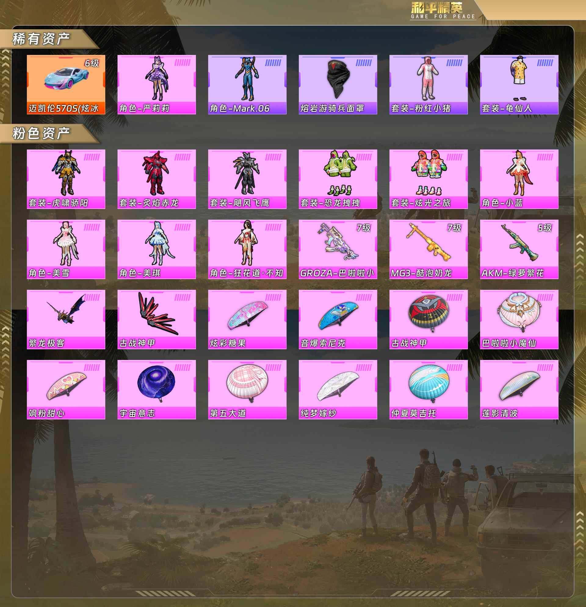 HPQM4112701和平精英账号详情图5 HPQM4112701和平精英账号详情图5