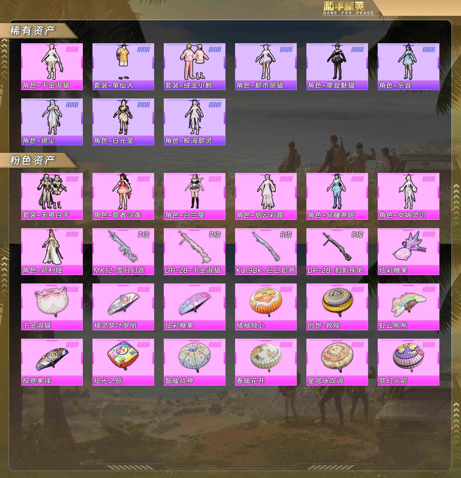 HPCMW4116498和平精英账号详情图4