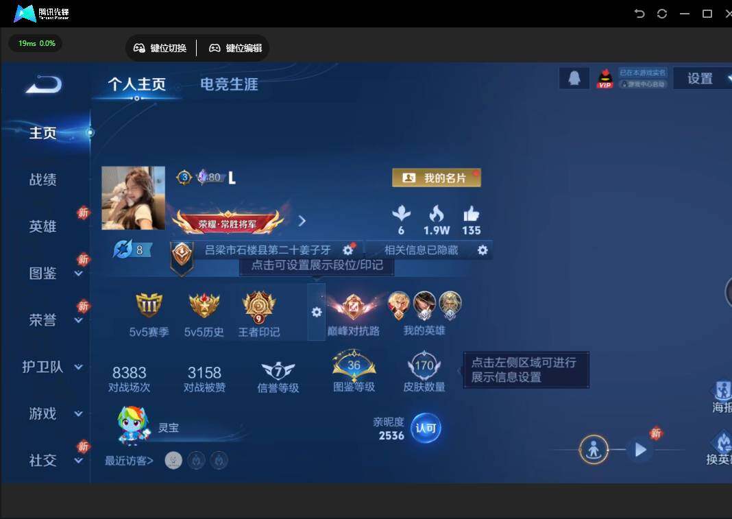 WZJZ4196199王者荣耀账号详情图5 WZJZ4196199王者荣耀账号详情图5