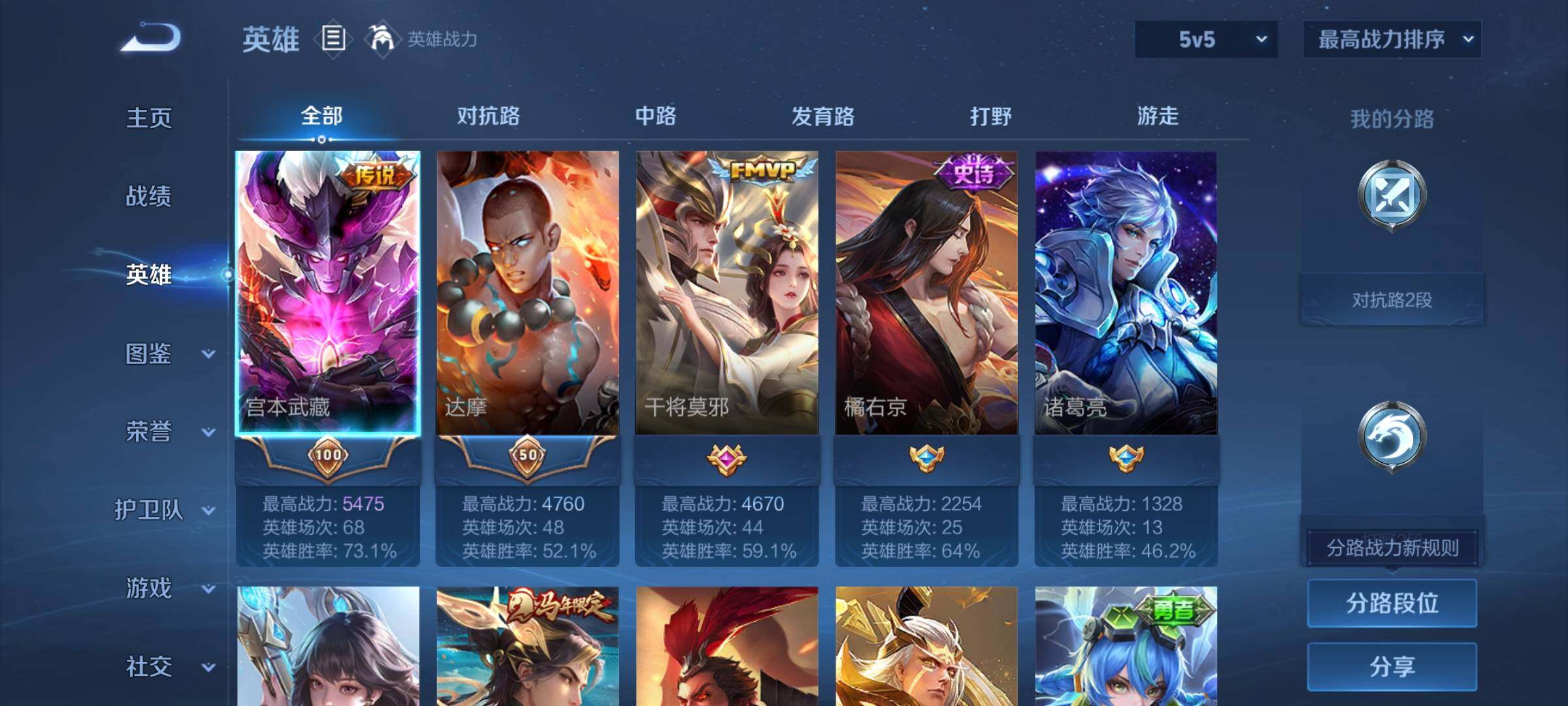 WZCMY4191027王者荣耀账号详情图3