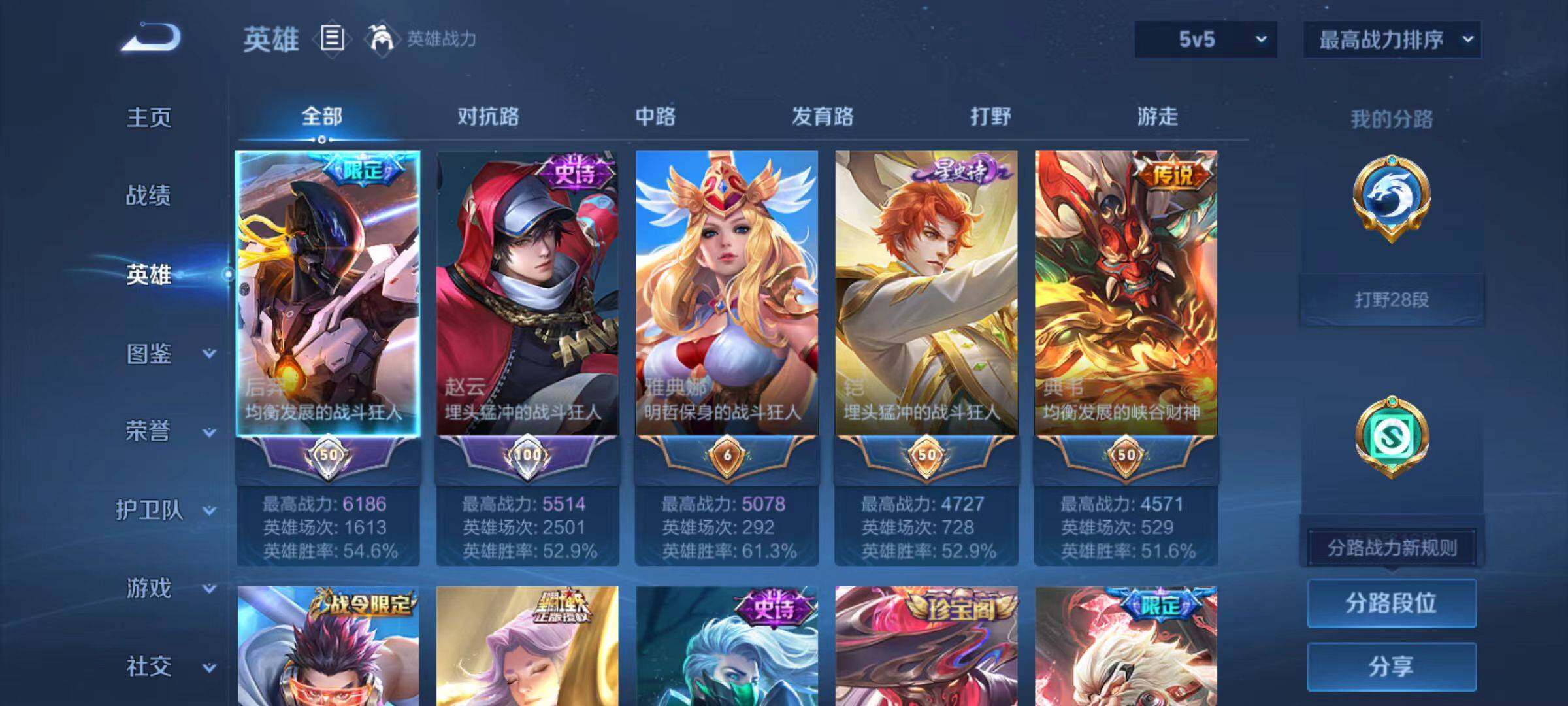 WZCMW4190109王者荣耀账号详情图3