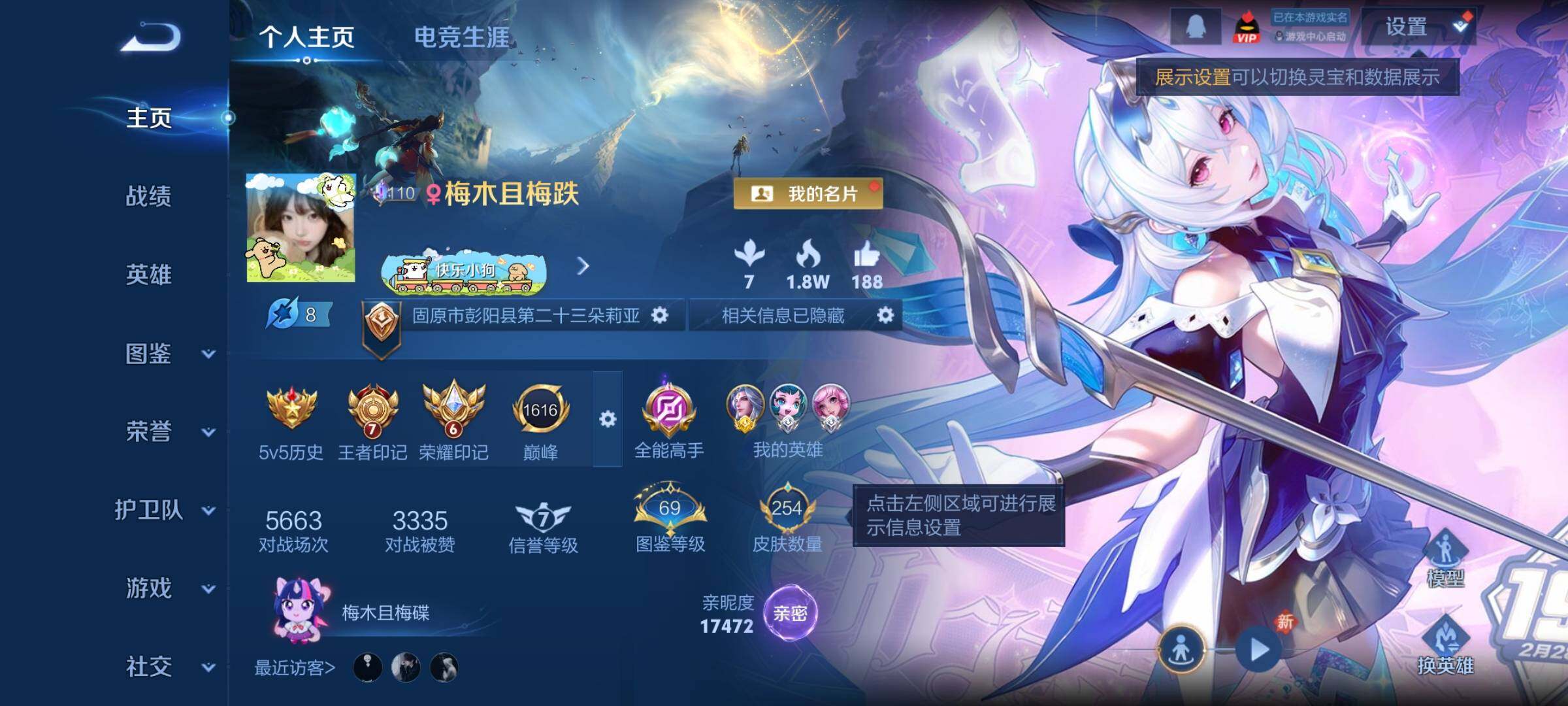 WZCMY4194022王者荣耀账号详情图2