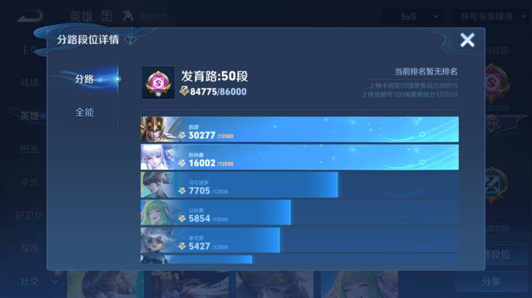 WZCMW4190417王者荣耀账号详情图10 WZCMW4190417王者荣耀账号详情图10