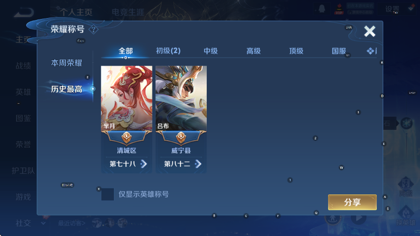 WZLX4222908王者荣耀账号详情图13