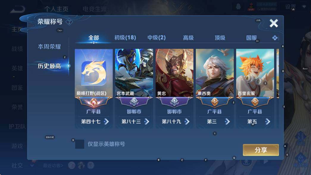 WZCMW4193041王者荣耀账号详情图12