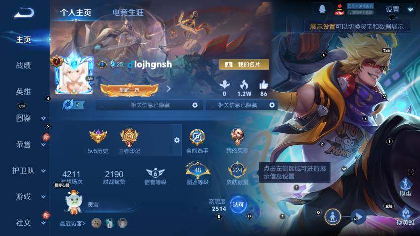 WZLX4192411王者荣耀账号详情图7
