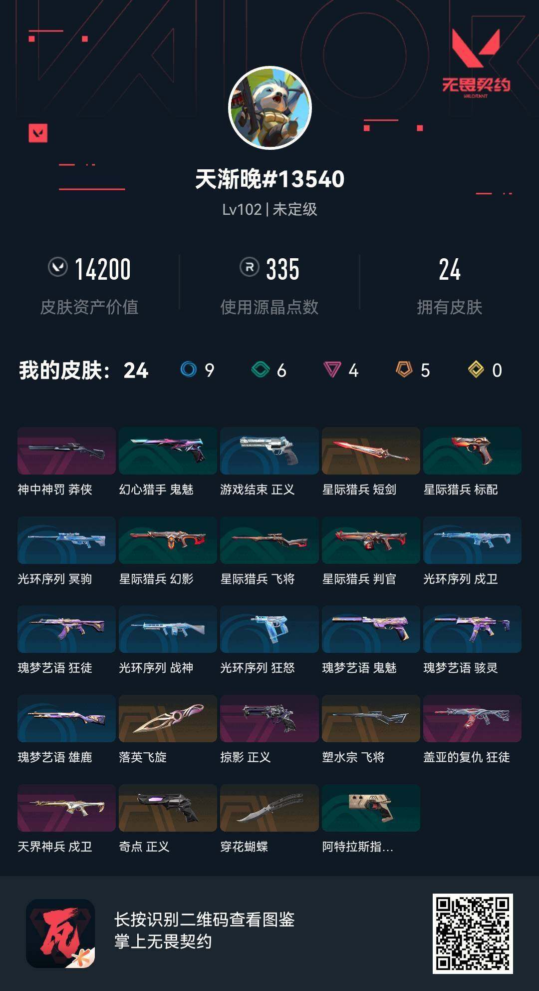 WWQJM419002无畏契约账号详情图3