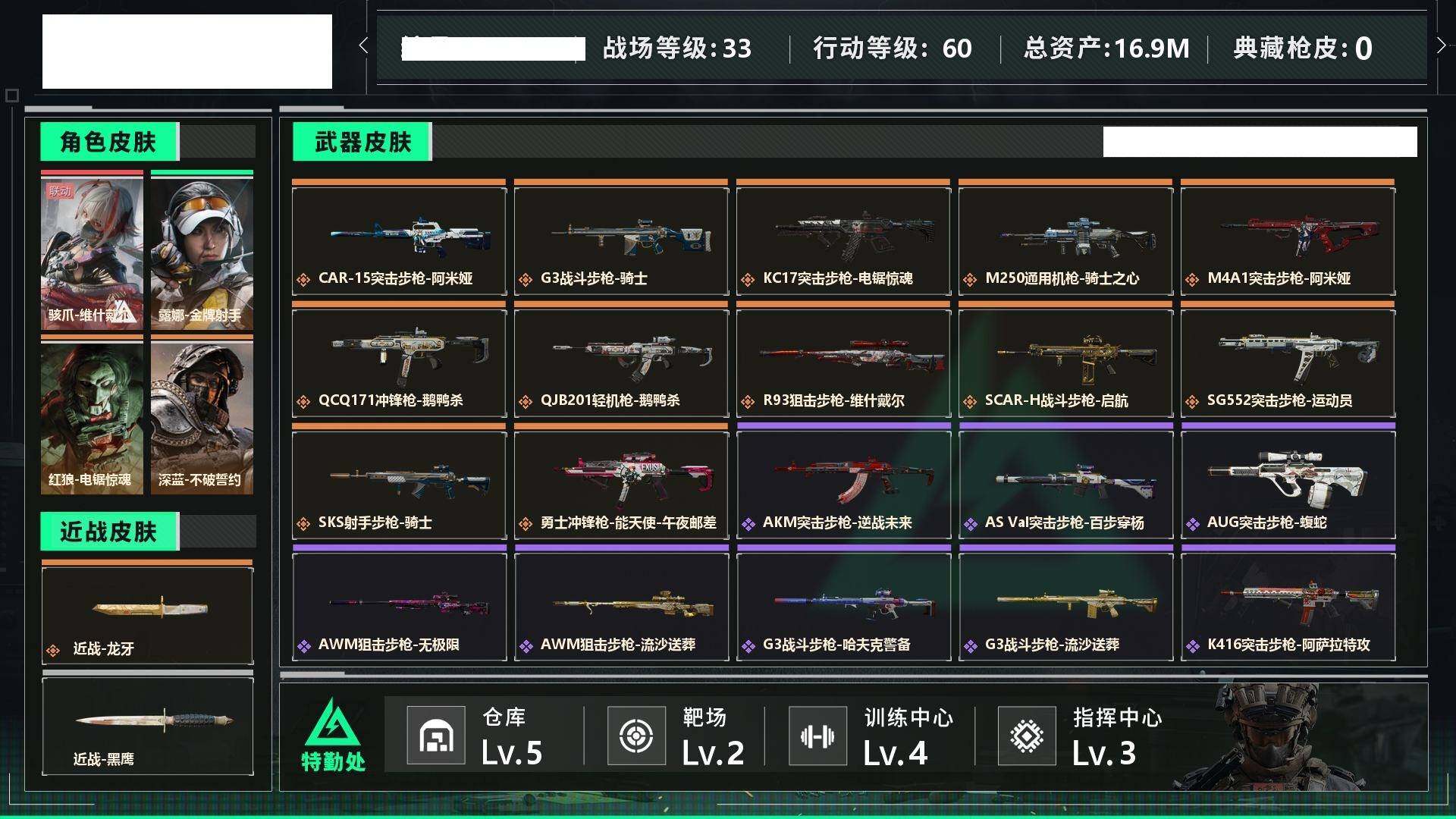 SJZCMW460163三角洲行动账号详情图4