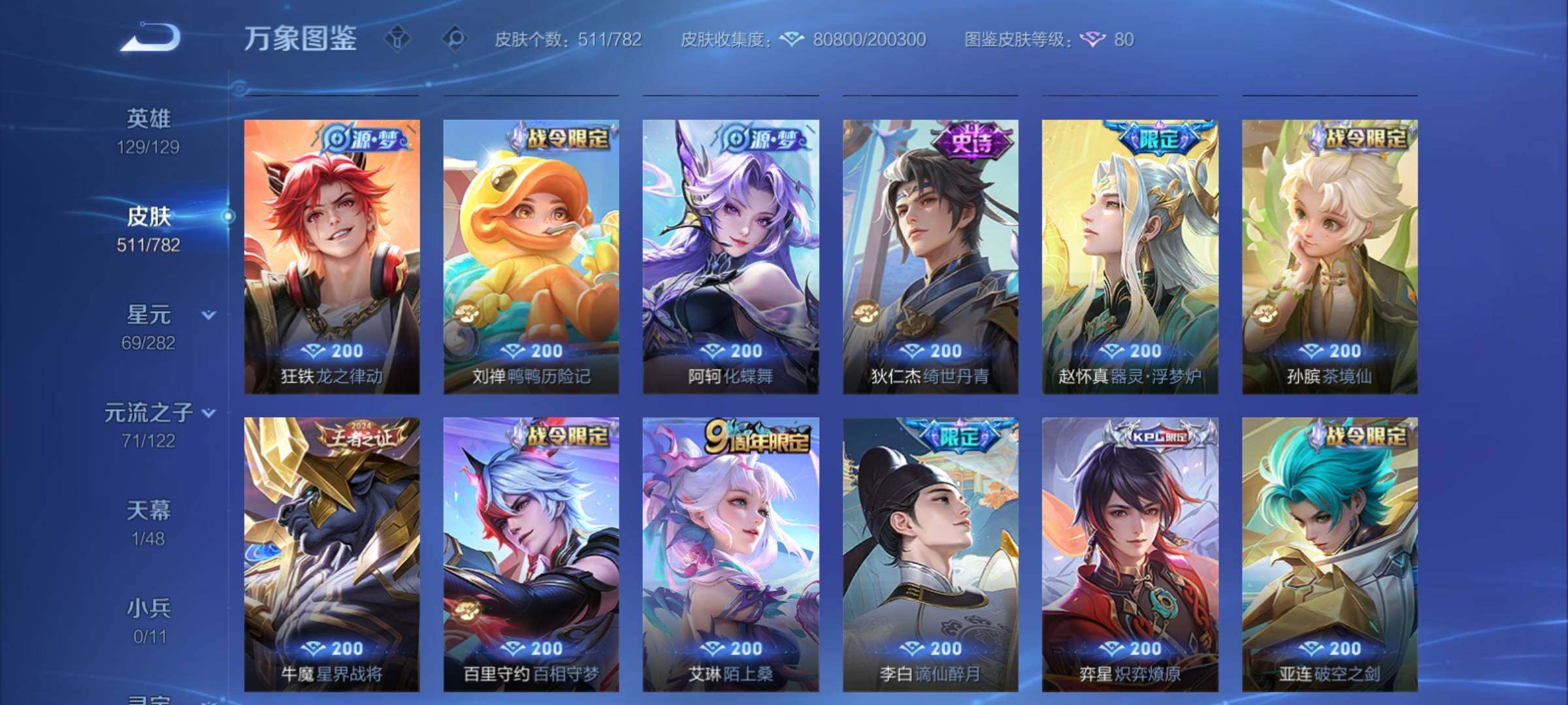 WZCMY4193181王者荣耀账号详情图11