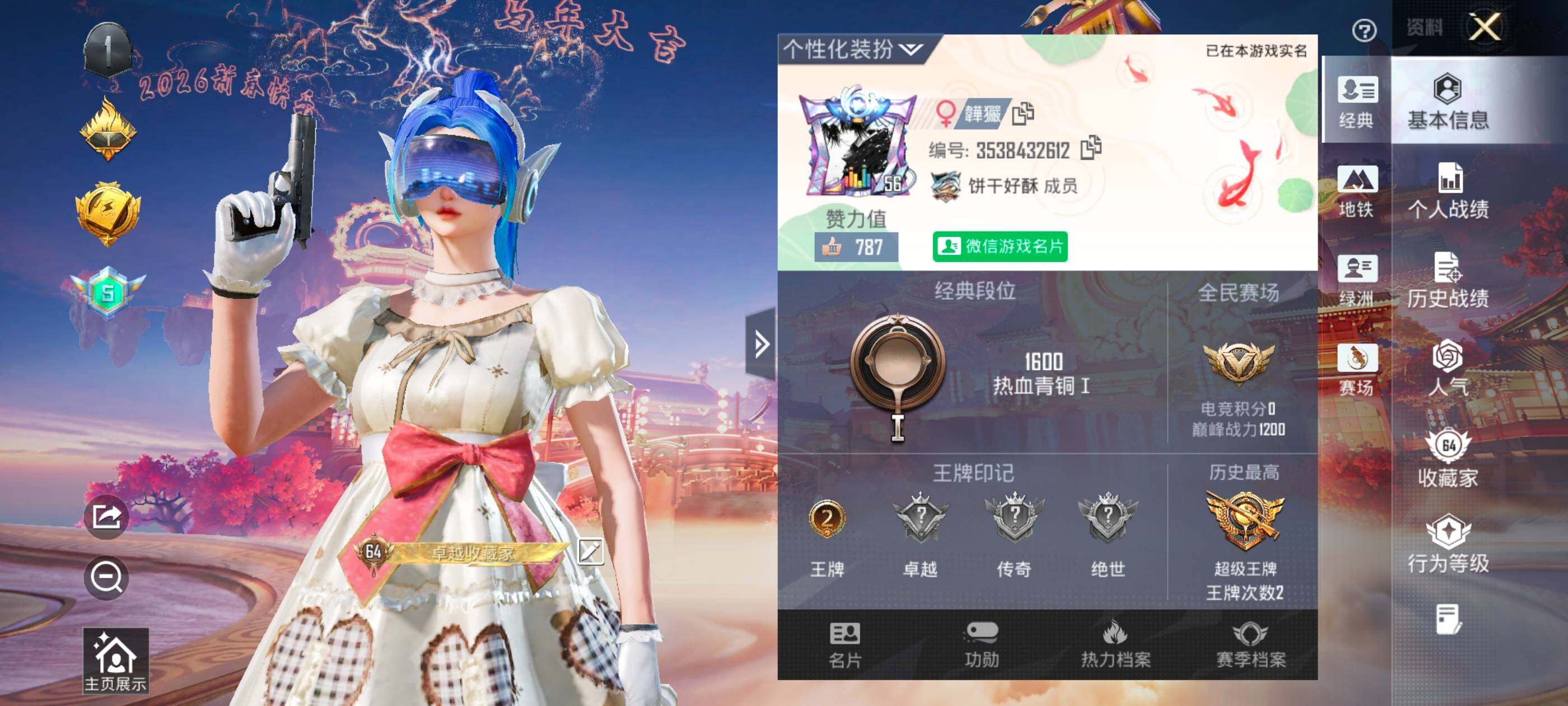 HPQM4112090和平精英账号详情图3