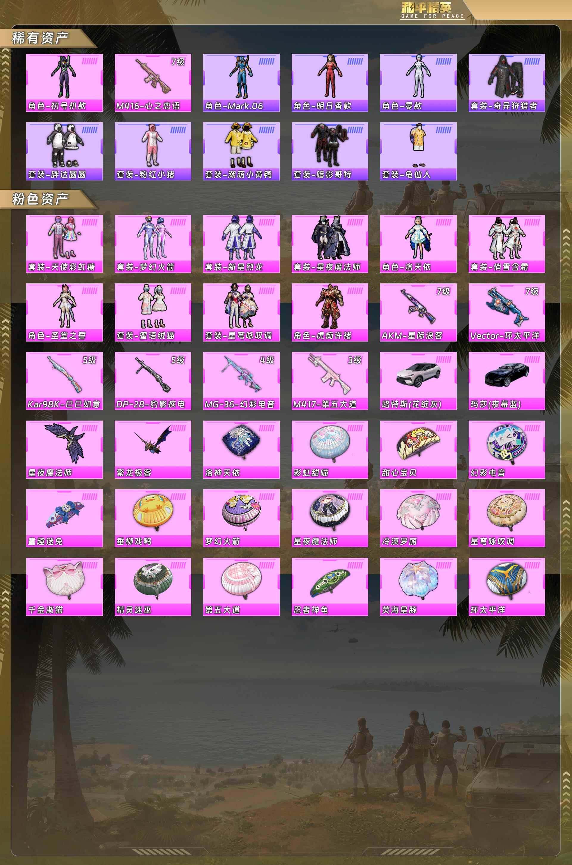 HPQM4114162和平精英账号详情图5