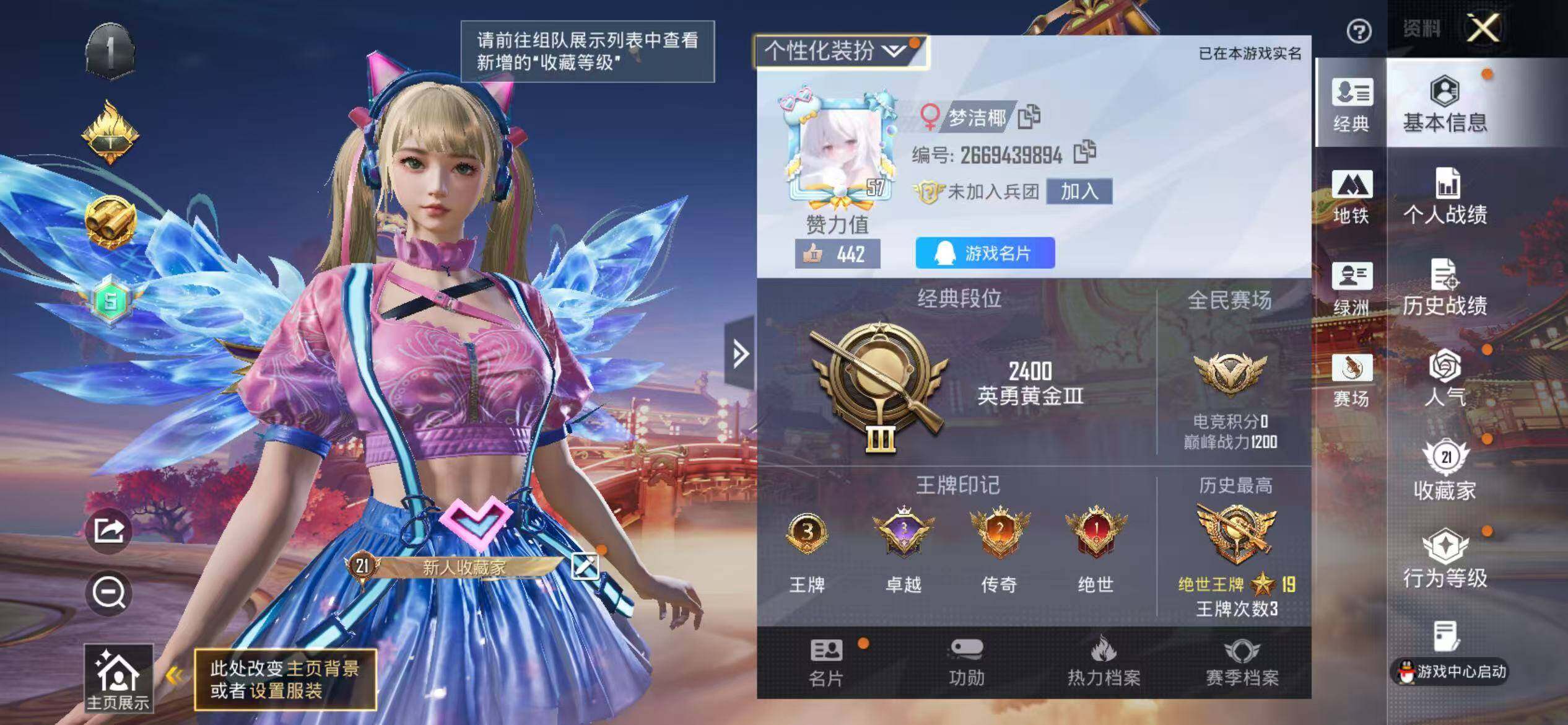 HPQM4113984和平精英账号详情图3