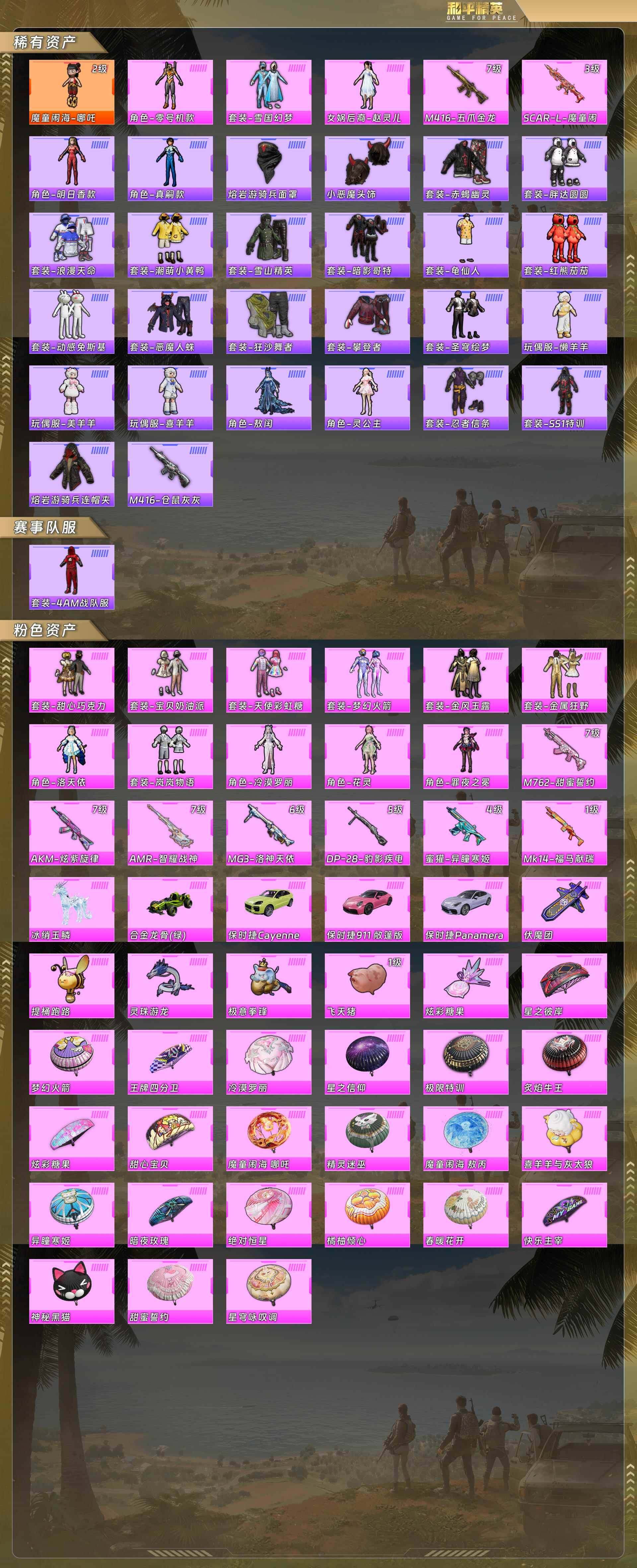 HPQM4114217和平精英账号详情图5